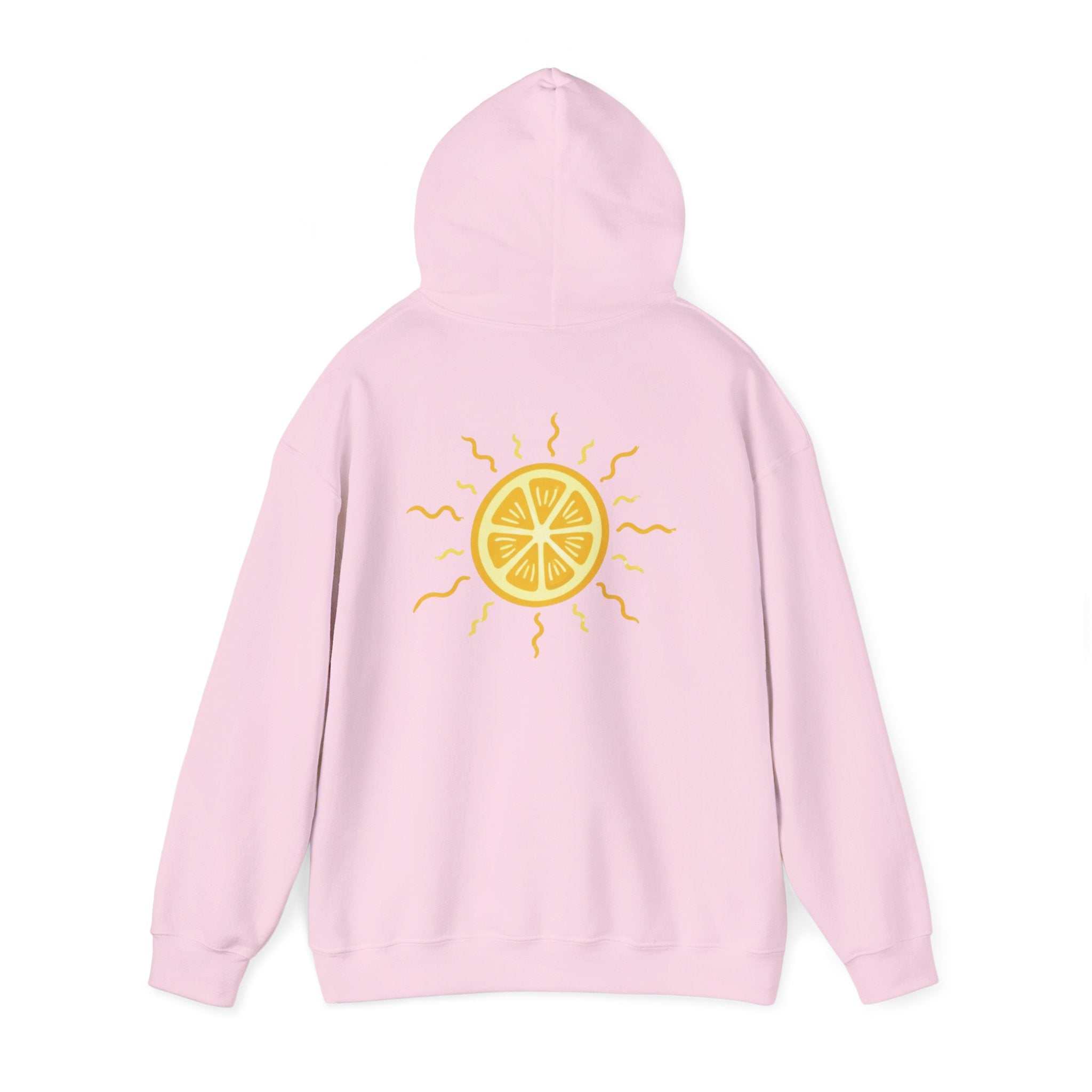 Lemon Drop Hoodie — Sunny Citrus Graphic Sweatshirt