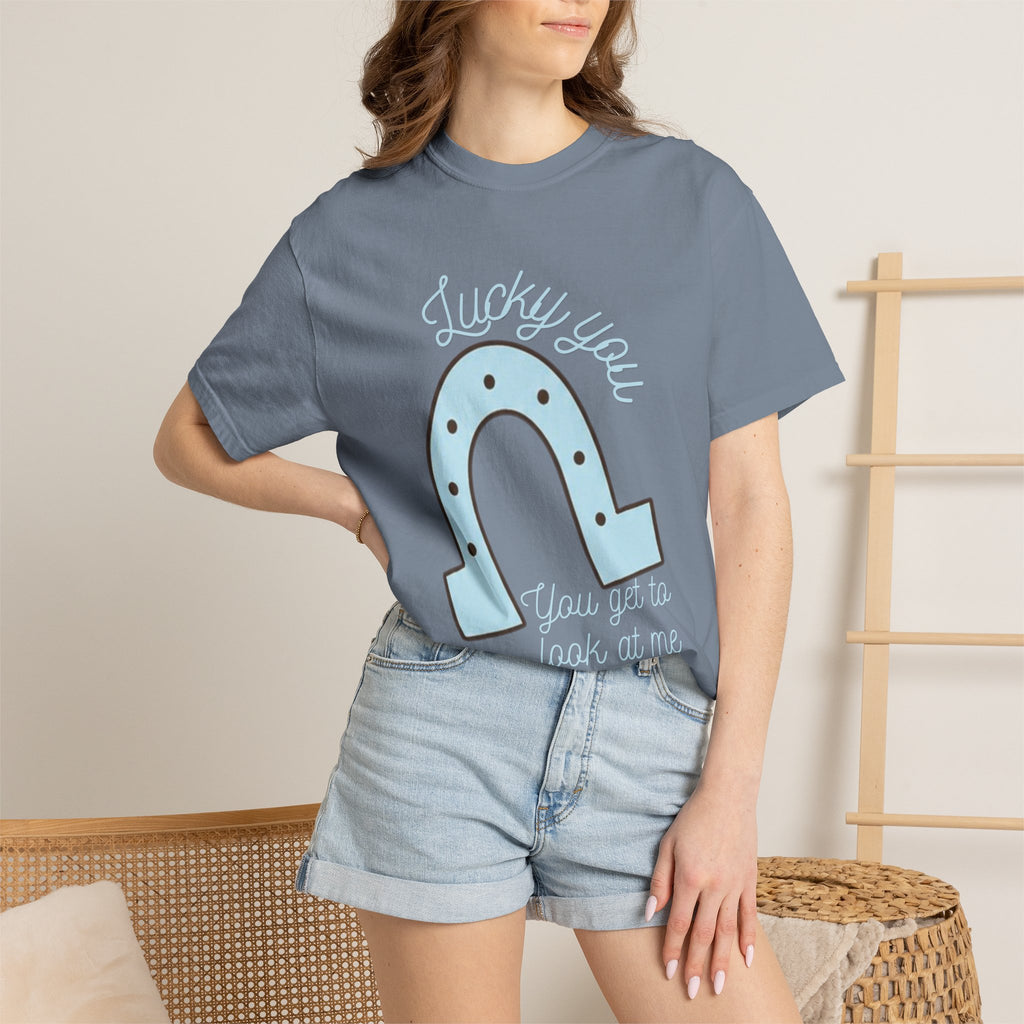 Lucky You Horseshoe Tee