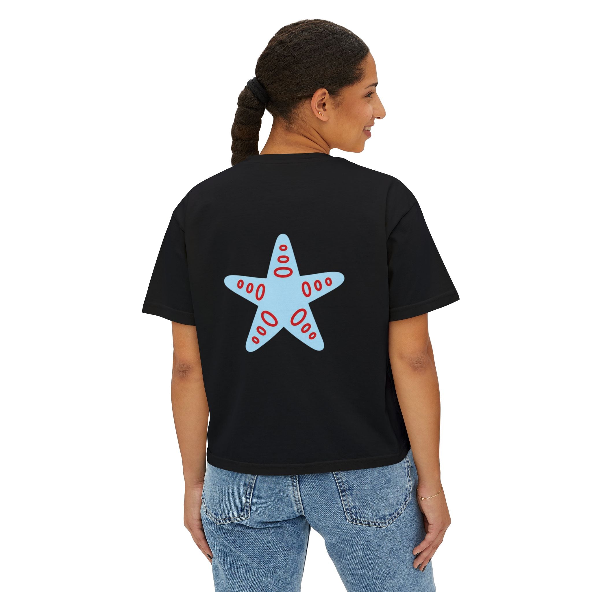 4th Starfish Boxy Tee