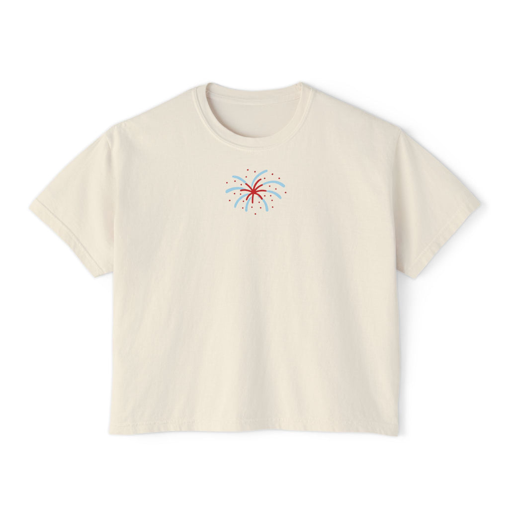 Firework Boxy Tee