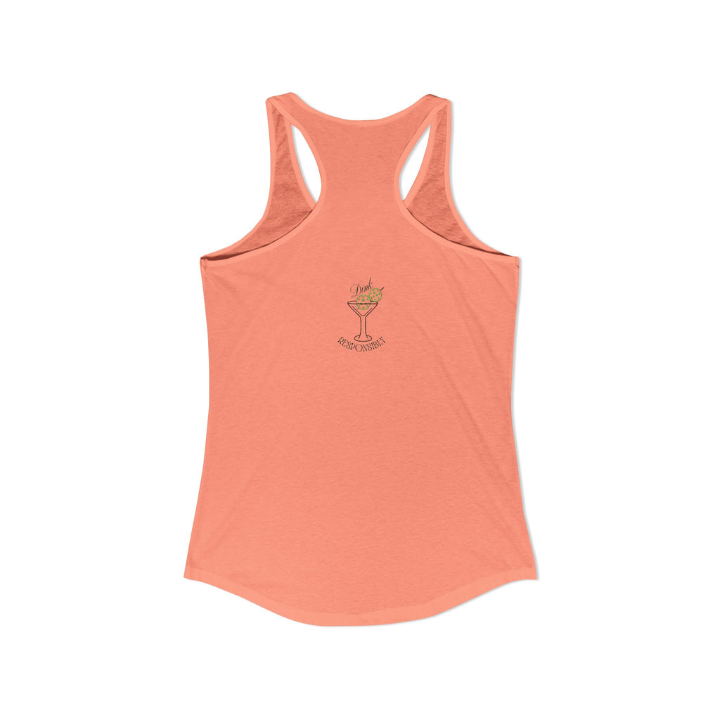 "Dink Responsibly" Tank