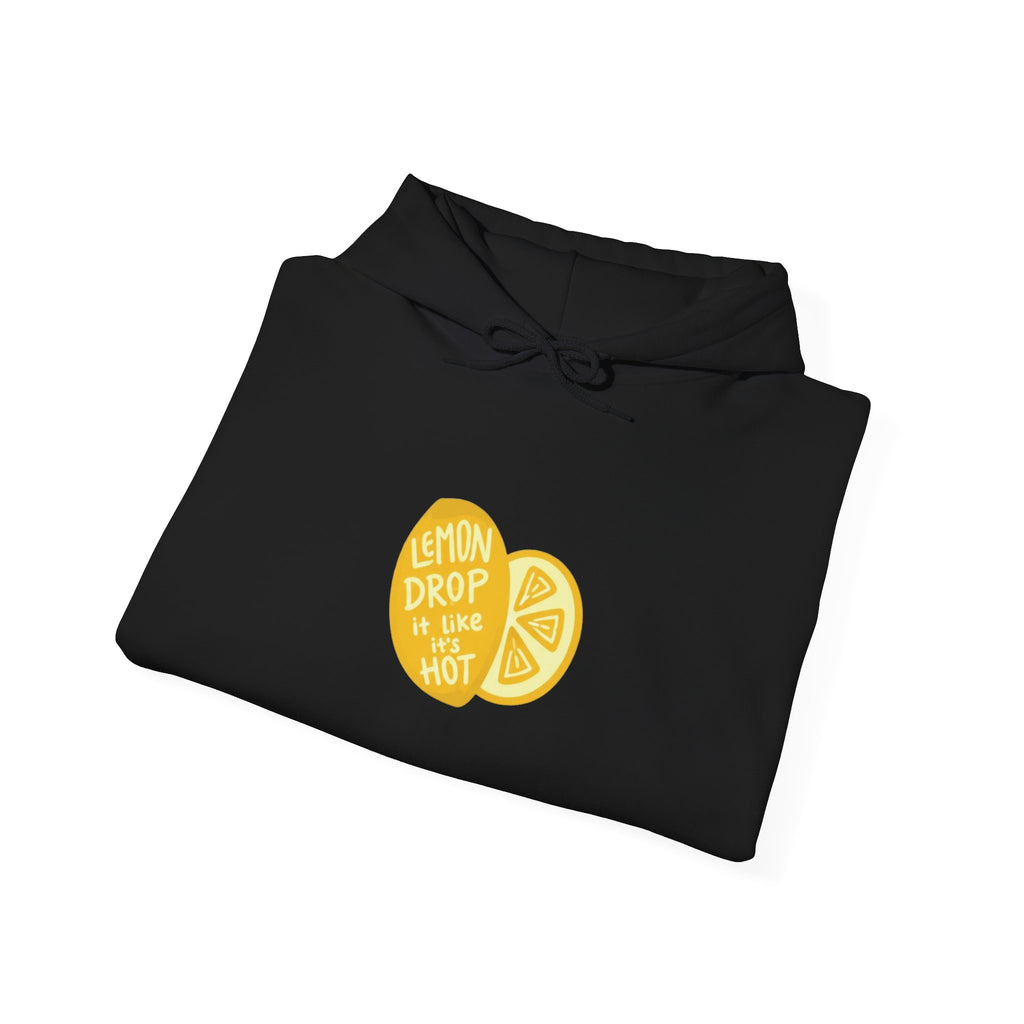 Lemon Drop Hoodie — Sunny Citrus Graphic Sweatshirt