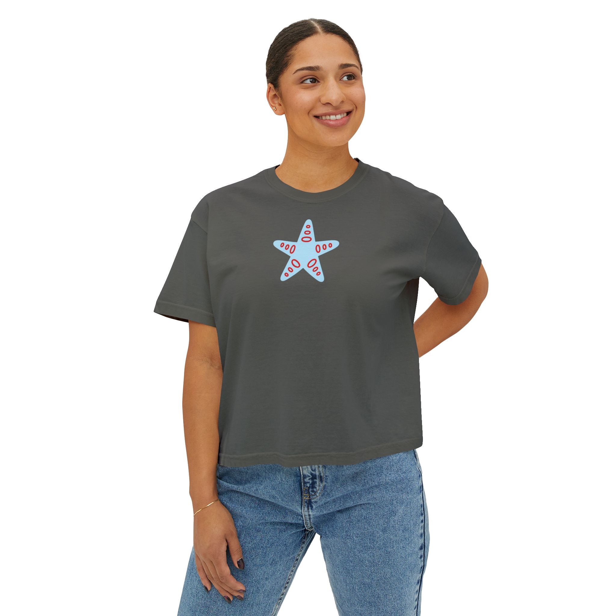 4th Starfish Boxy Tee