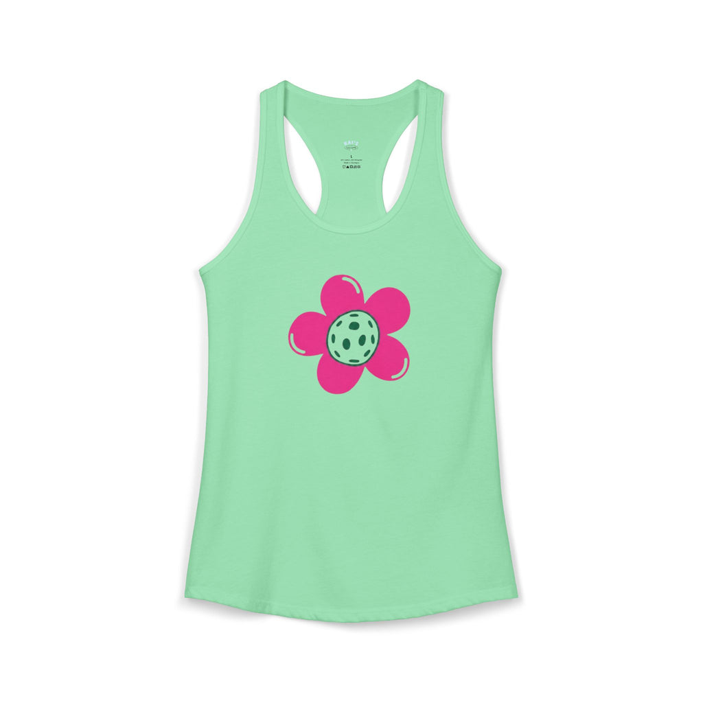 Pickleball Flower Tank