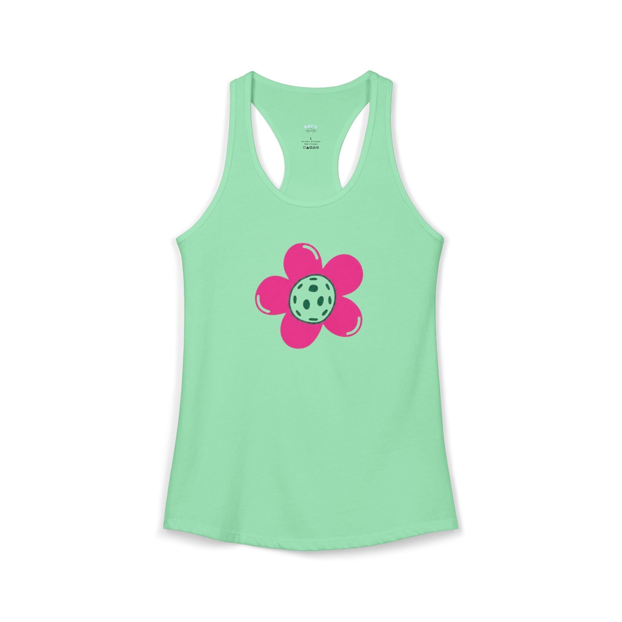Pickleball Flower Tank