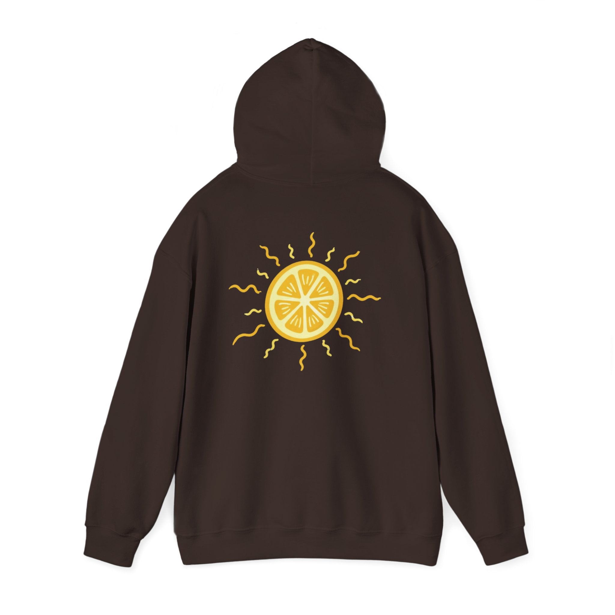 Lemon Drop Hoodie — Sunny Citrus Graphic Sweatshirt