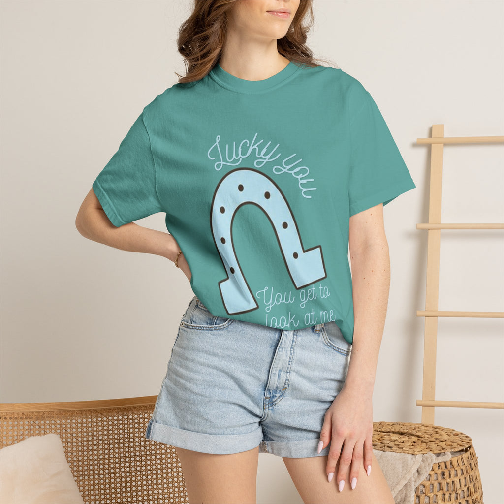 Lucky You Horseshoe Tee