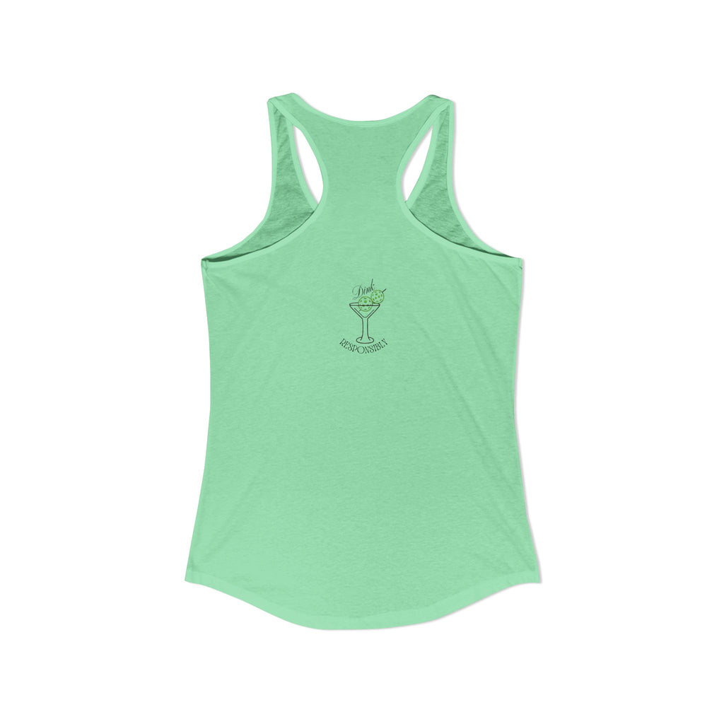 "Dink Responsibly" Tank