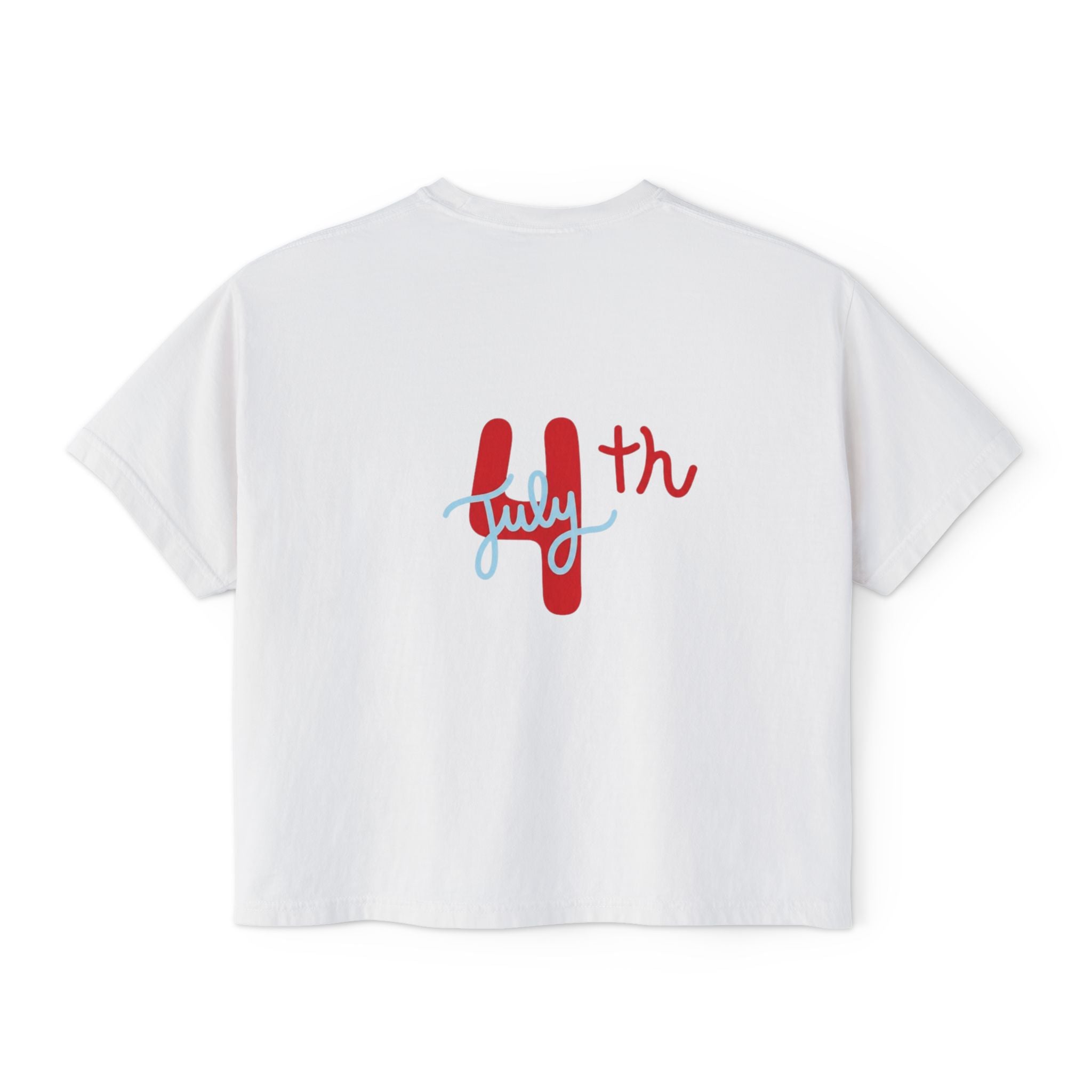 July 4th Boxy Tee