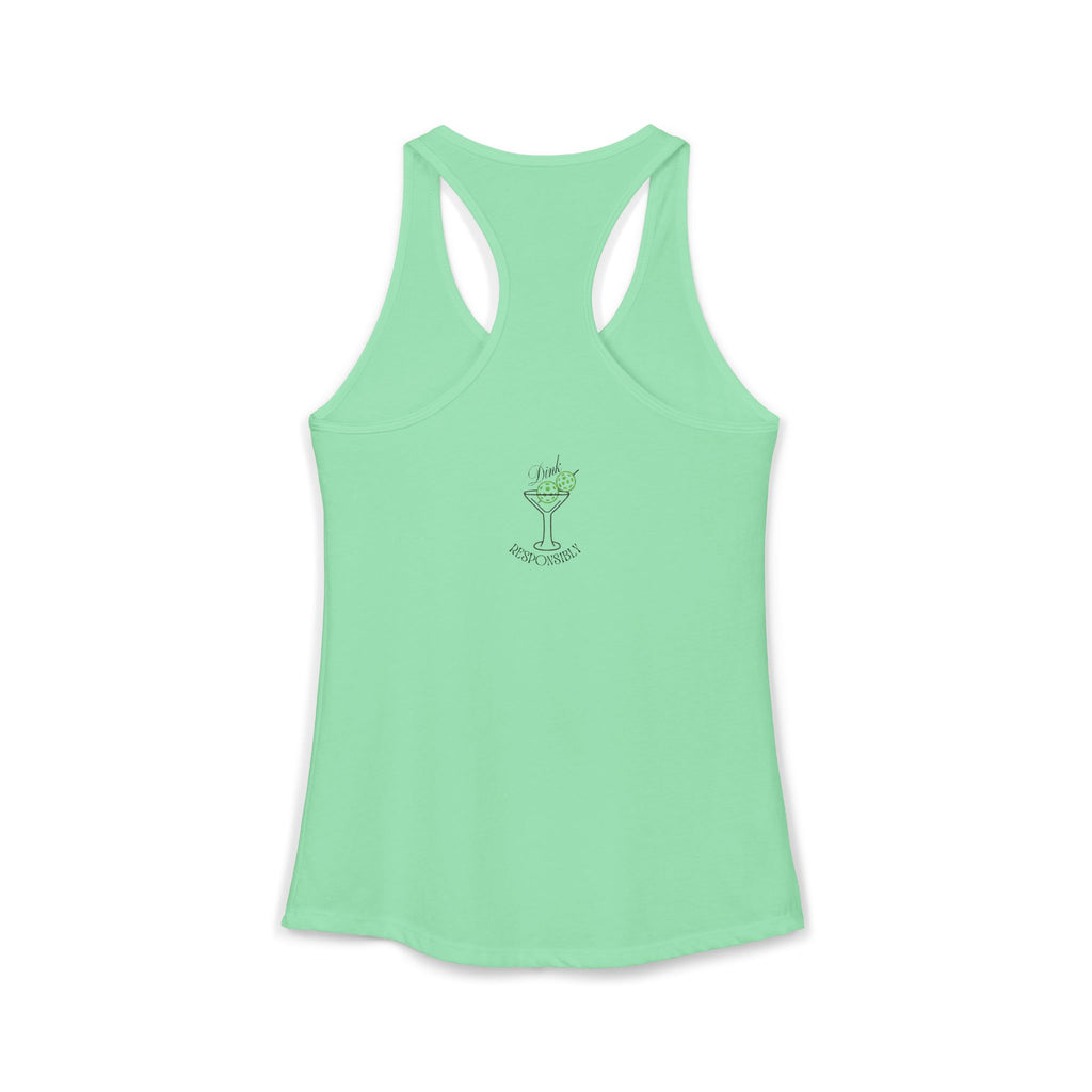 "Dink Responsibly" Tank