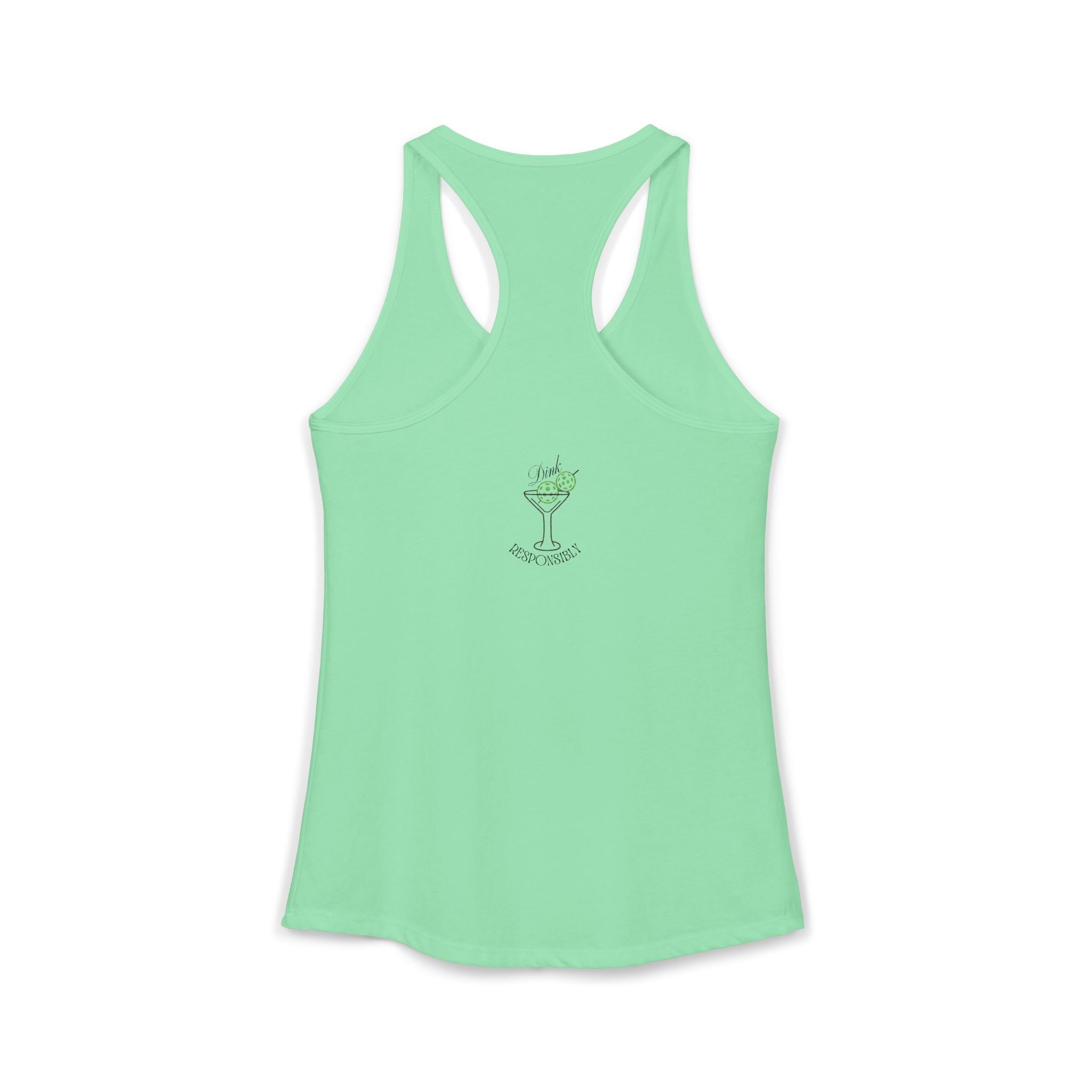 "Dink Responsibly" Tank