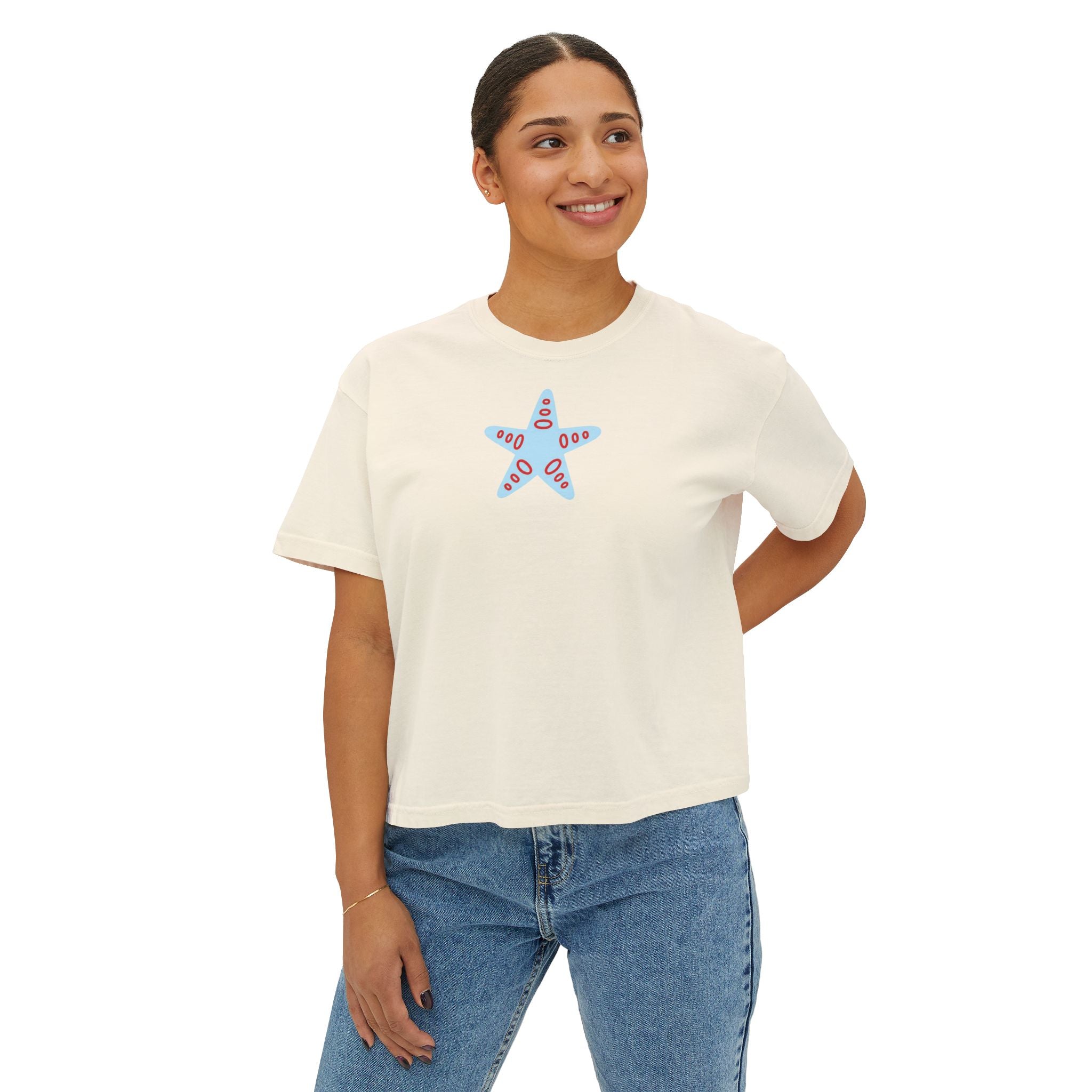 4th Starfish Boxy Tee