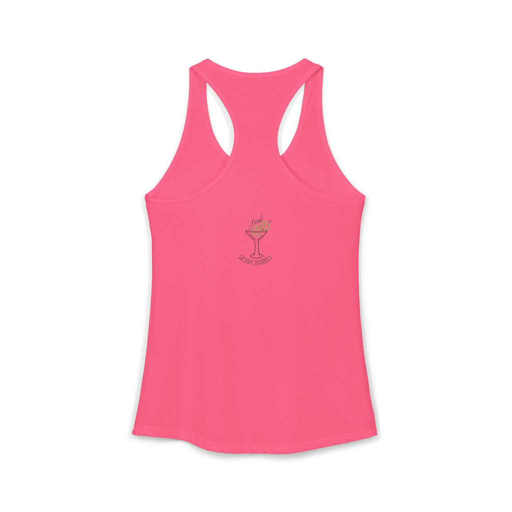 "Dink Responsibly" Tank