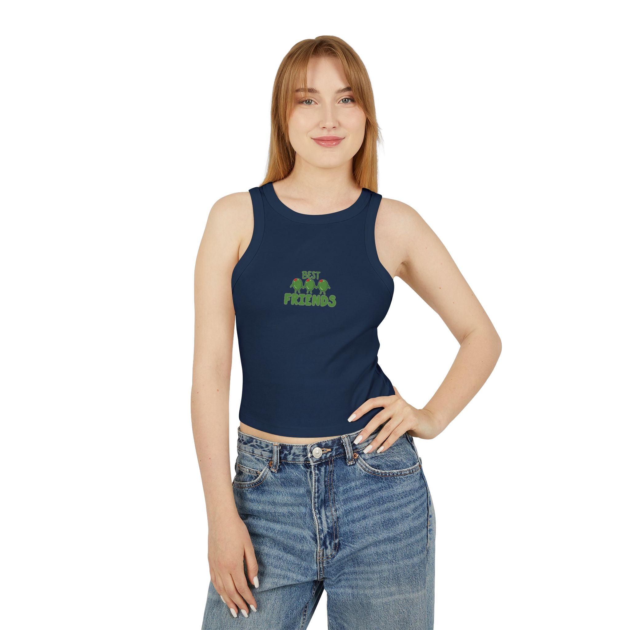 Best Friends Martini Olive Tank