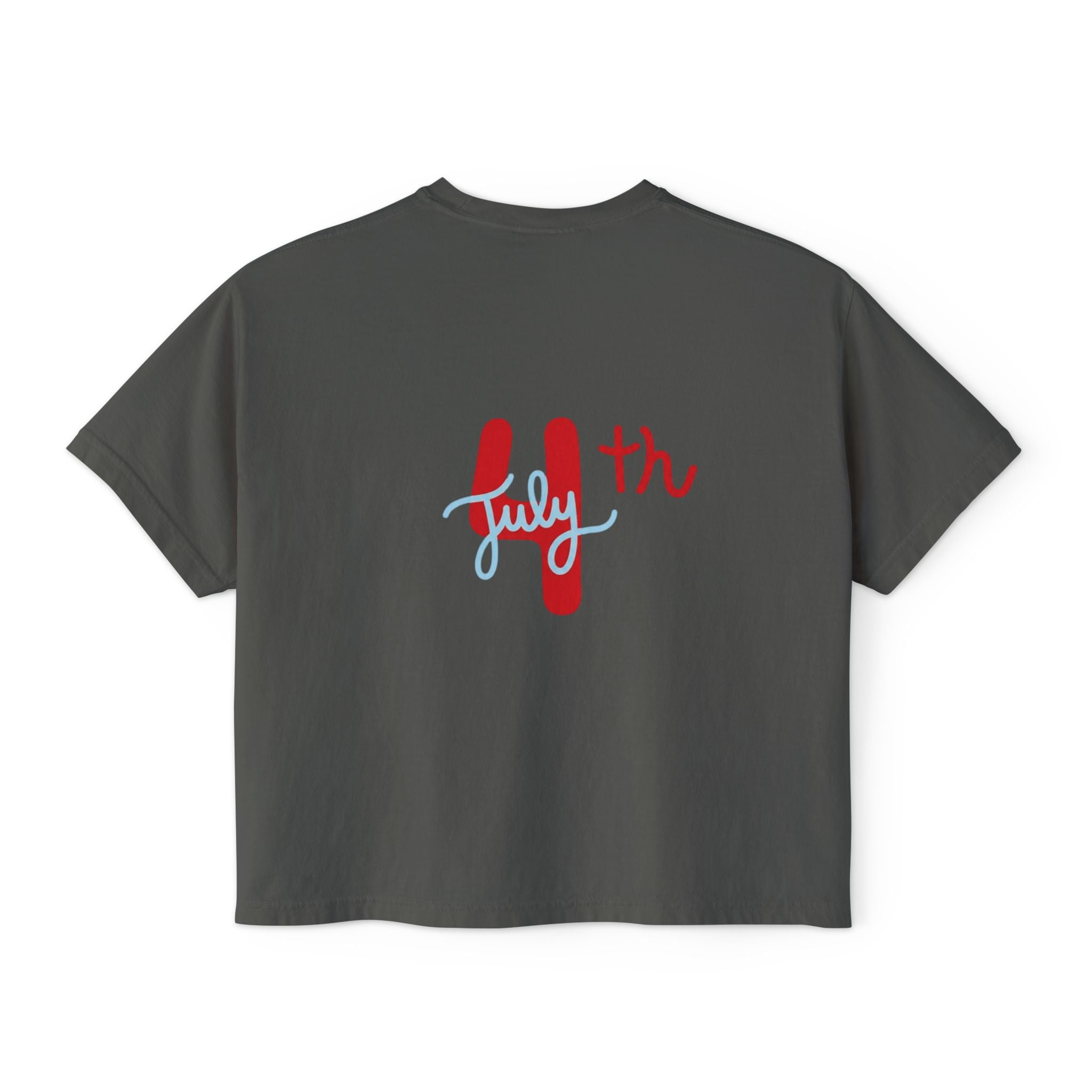 July 4th Boxy Tee