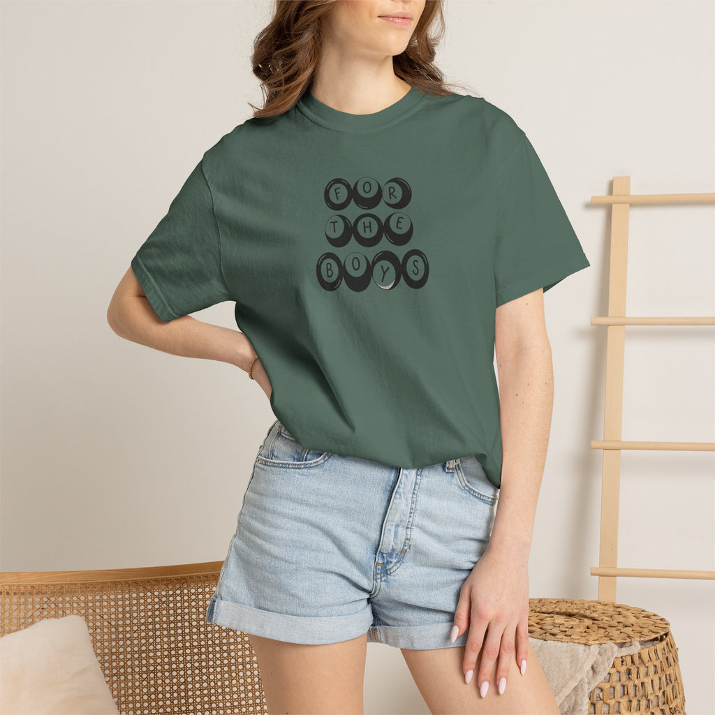 For The Boys Pool Ball Tee