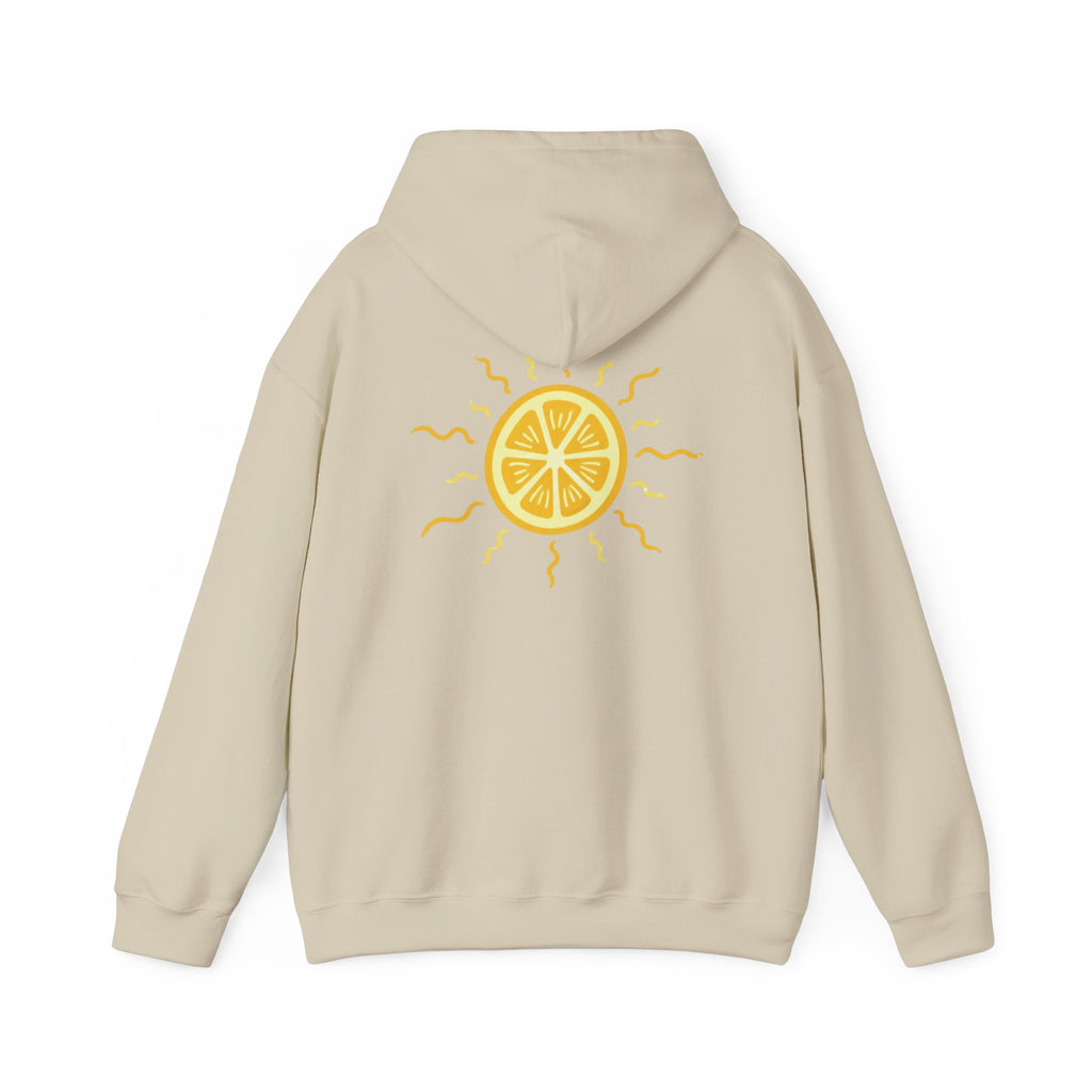 Lemon Drop Hoodie — Sunny Citrus Graphic Sweatshirt