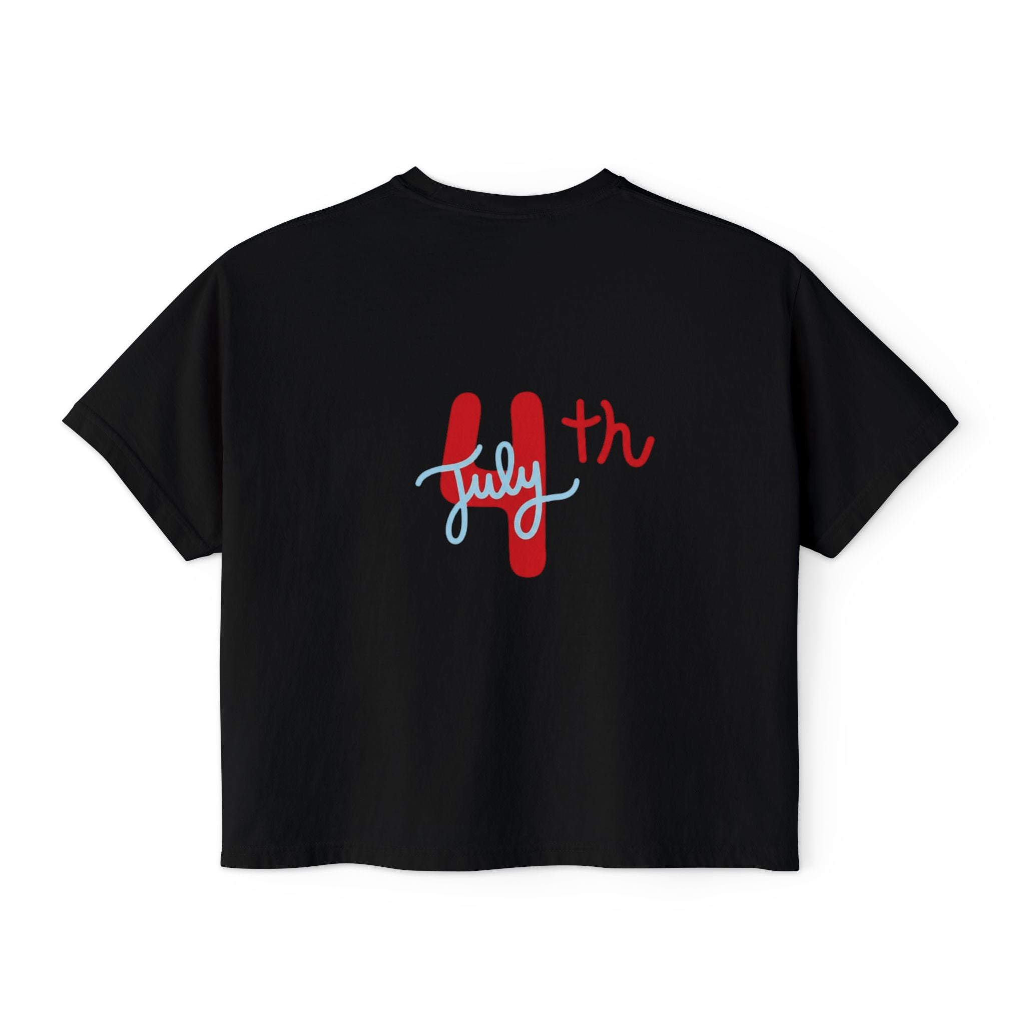 July 4th Boxy Tee