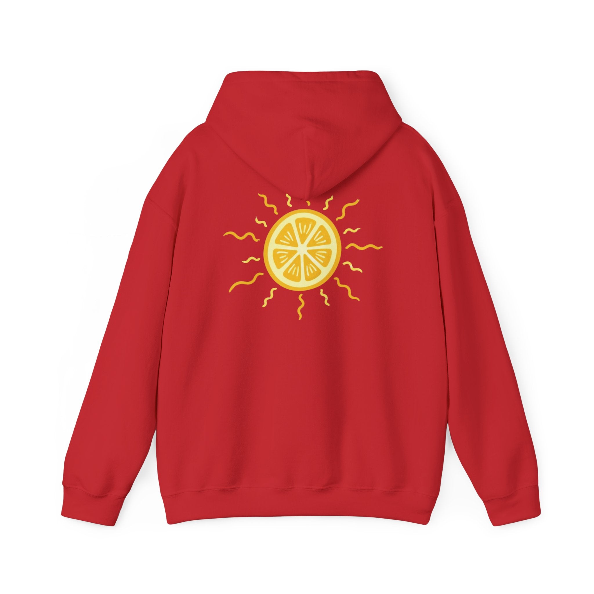 Lemon Drop Hoodie — Sunny Citrus Graphic Sweatshirt