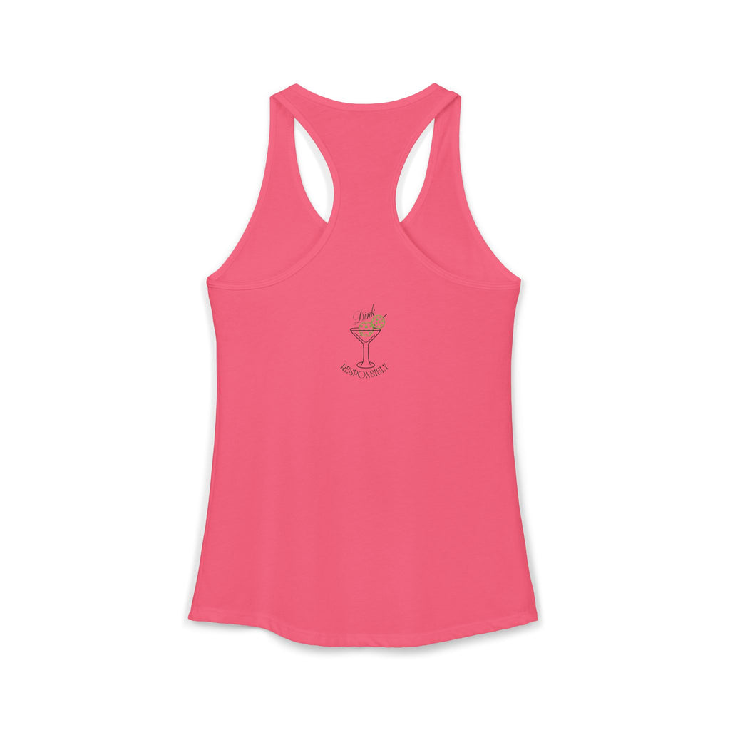 "Dink Responsibly" Tank