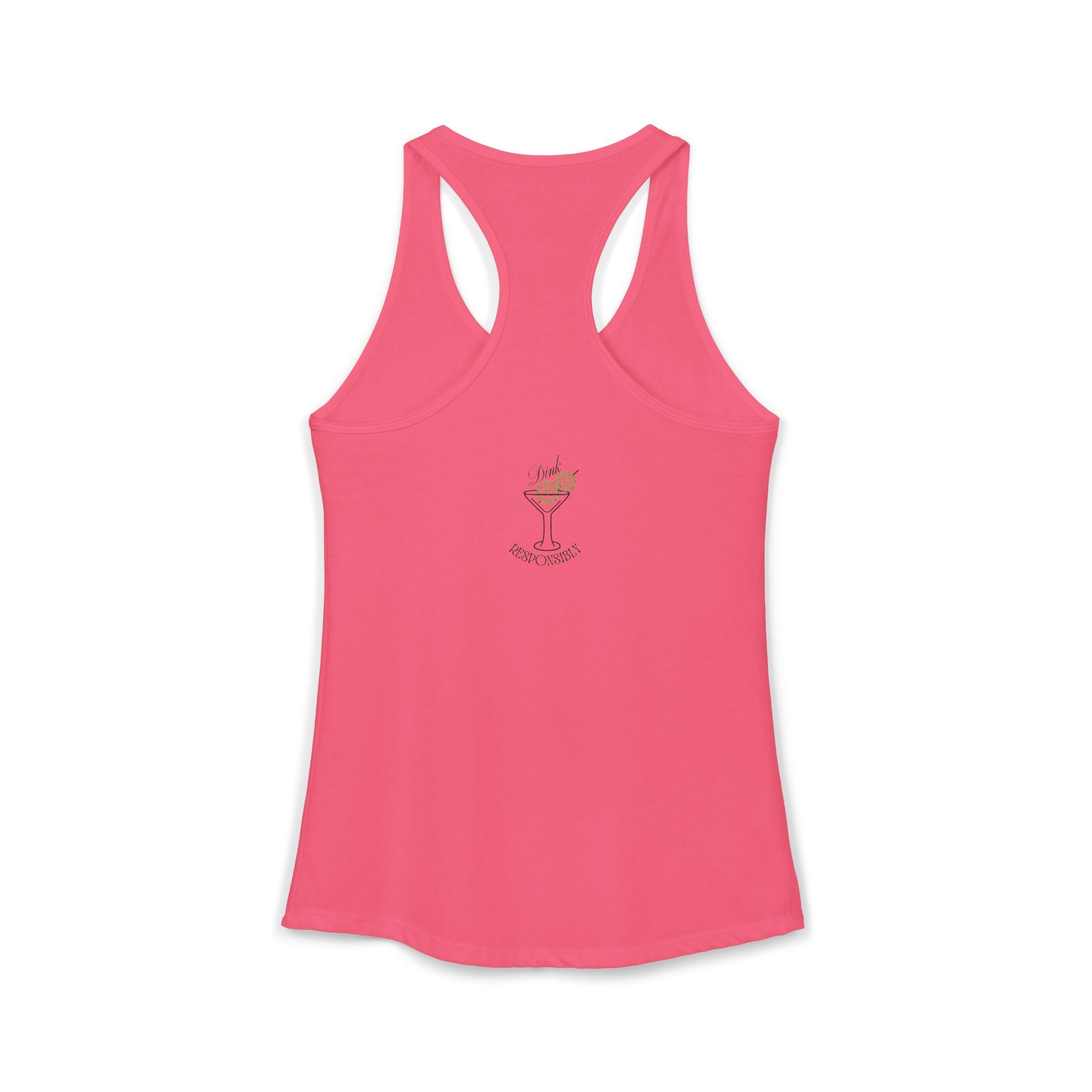 "Dink Responsibly" Tank