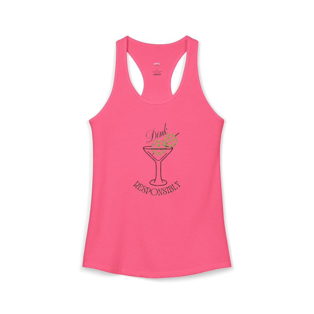 "Dink Responsibly" Tank