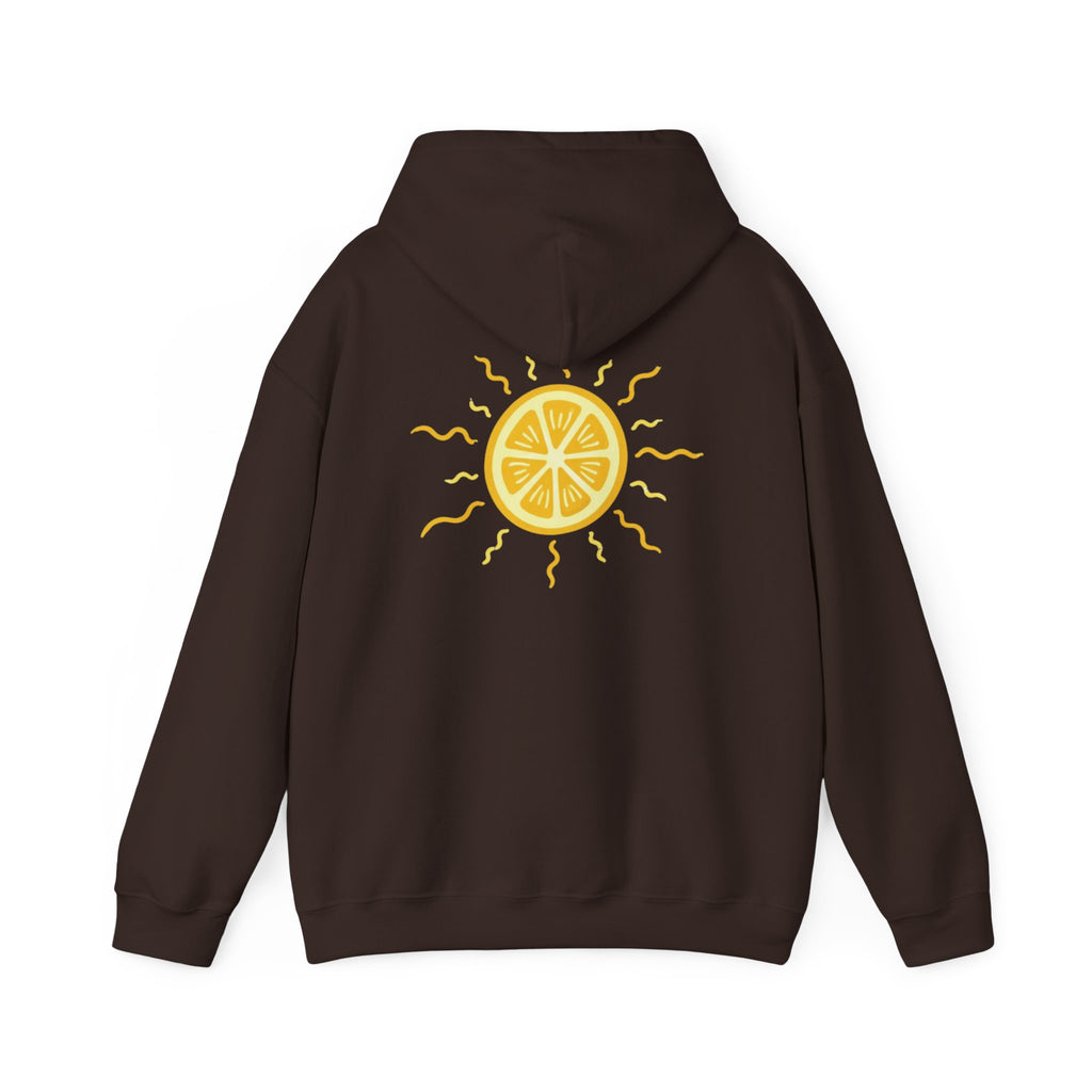 Lemon Drop Hoodie — Sunny Citrus Graphic Sweatshirt
