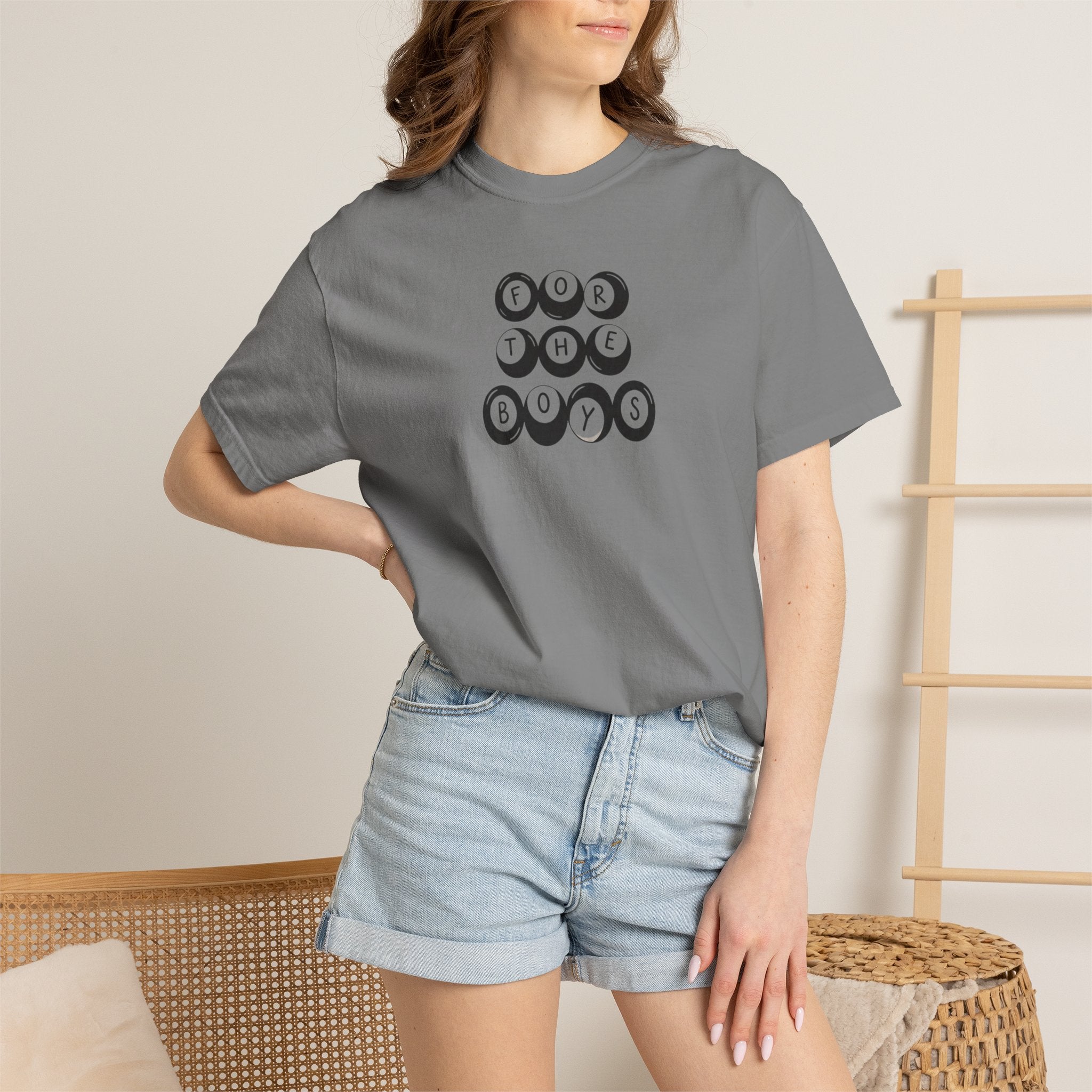 For The Boys Pool Ball Tee