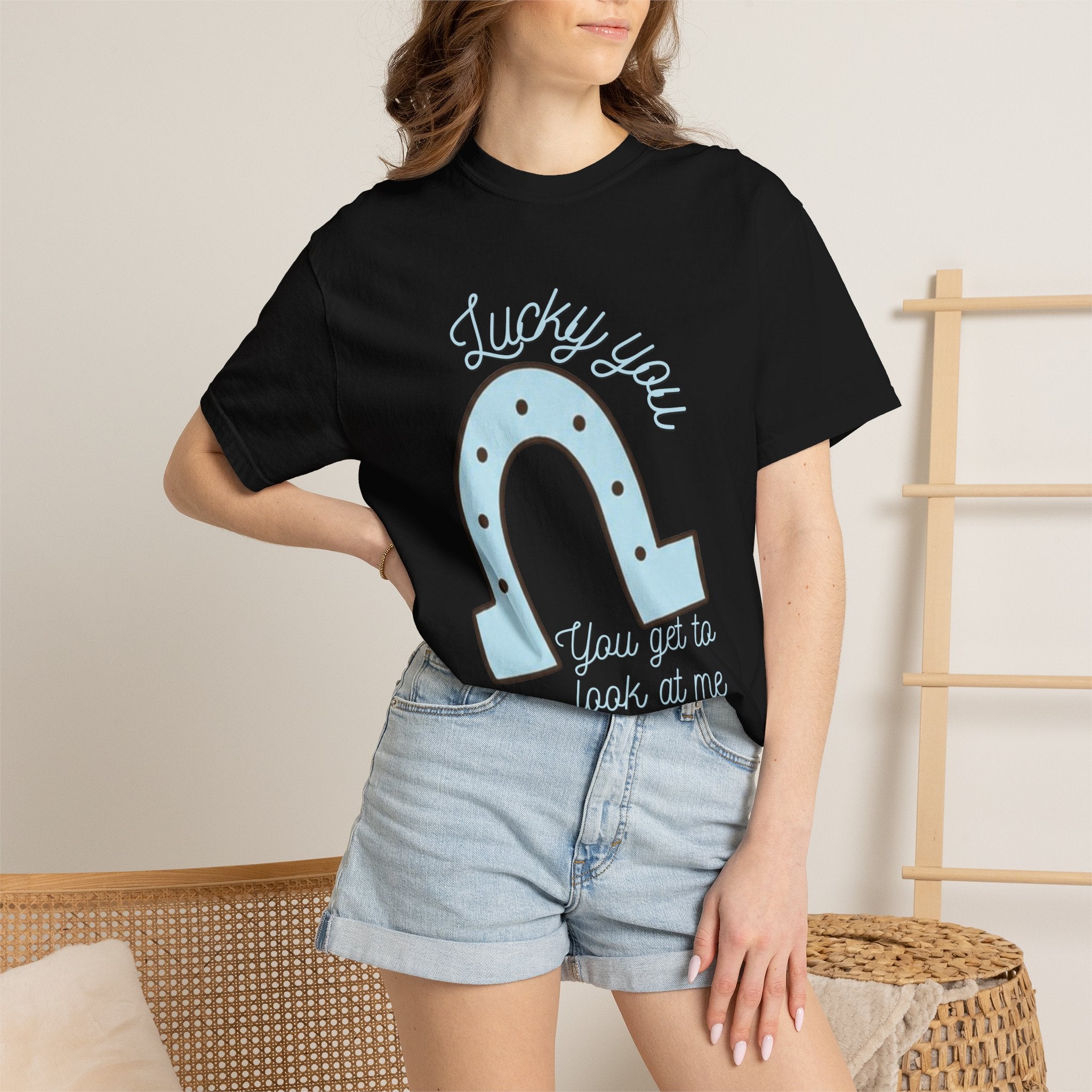 Lucky You Horseshoe Tee