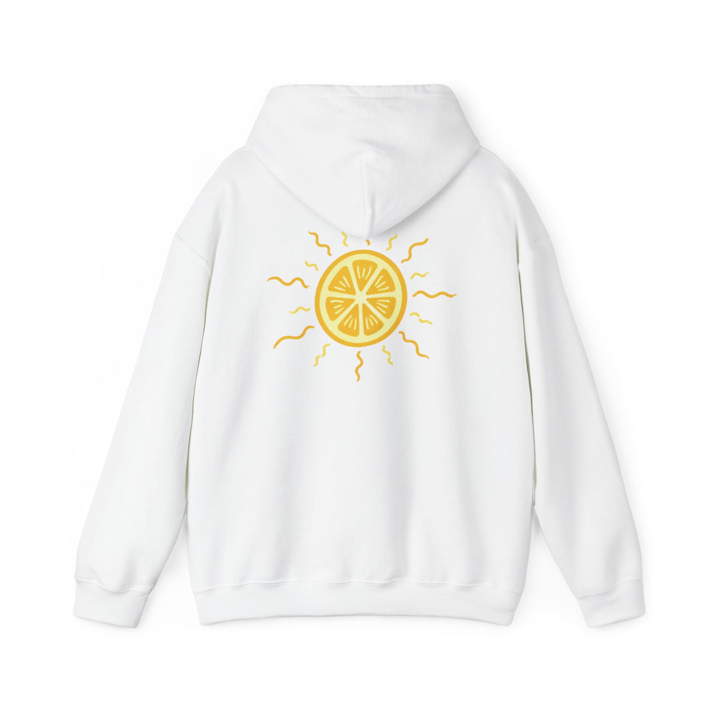 Lemon Drop Hoodie — Sunny Citrus Graphic Sweatshirt