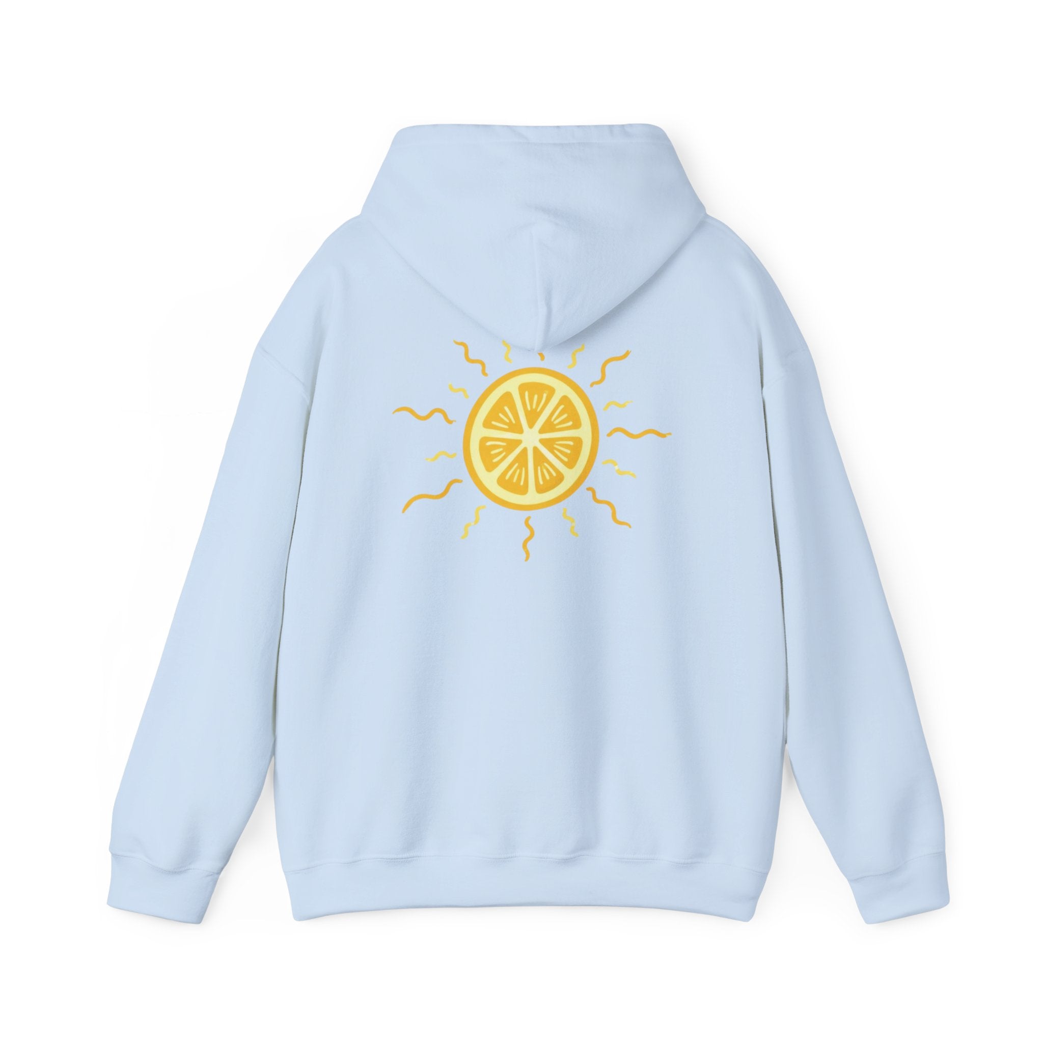 Lemon Drop Hoodie — Sunny Citrus Graphic Sweatshirt