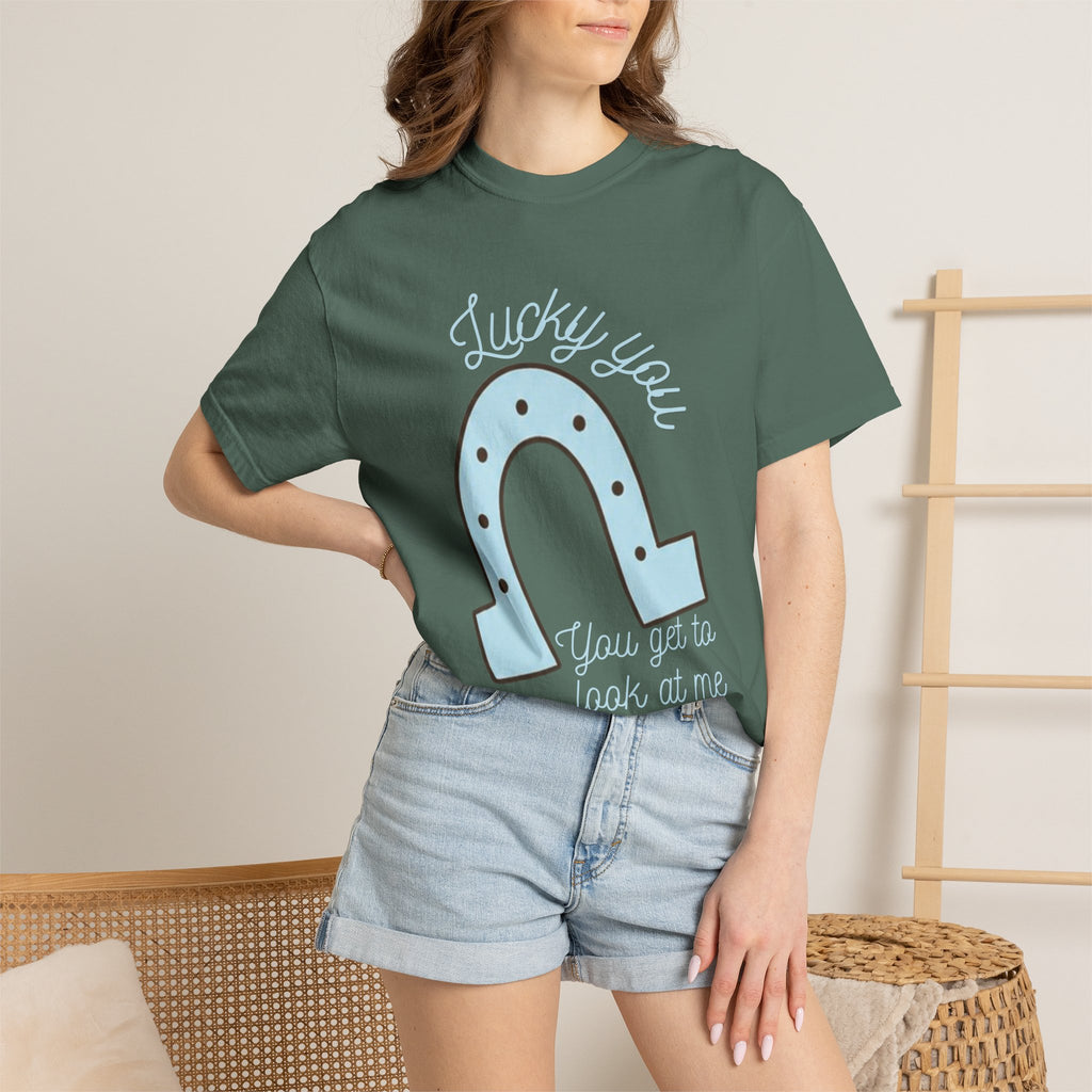 Lucky You Horseshoe Tee