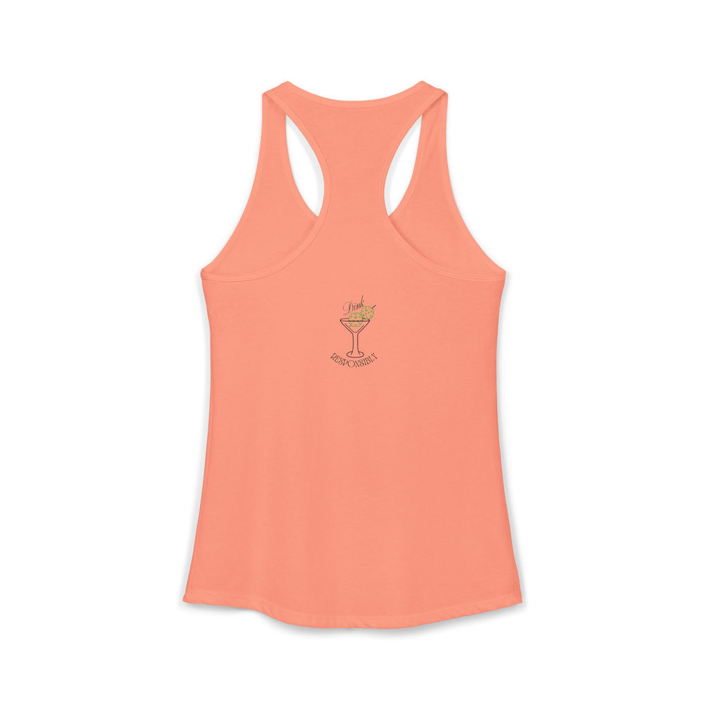 "Dink Responsibly" Tank