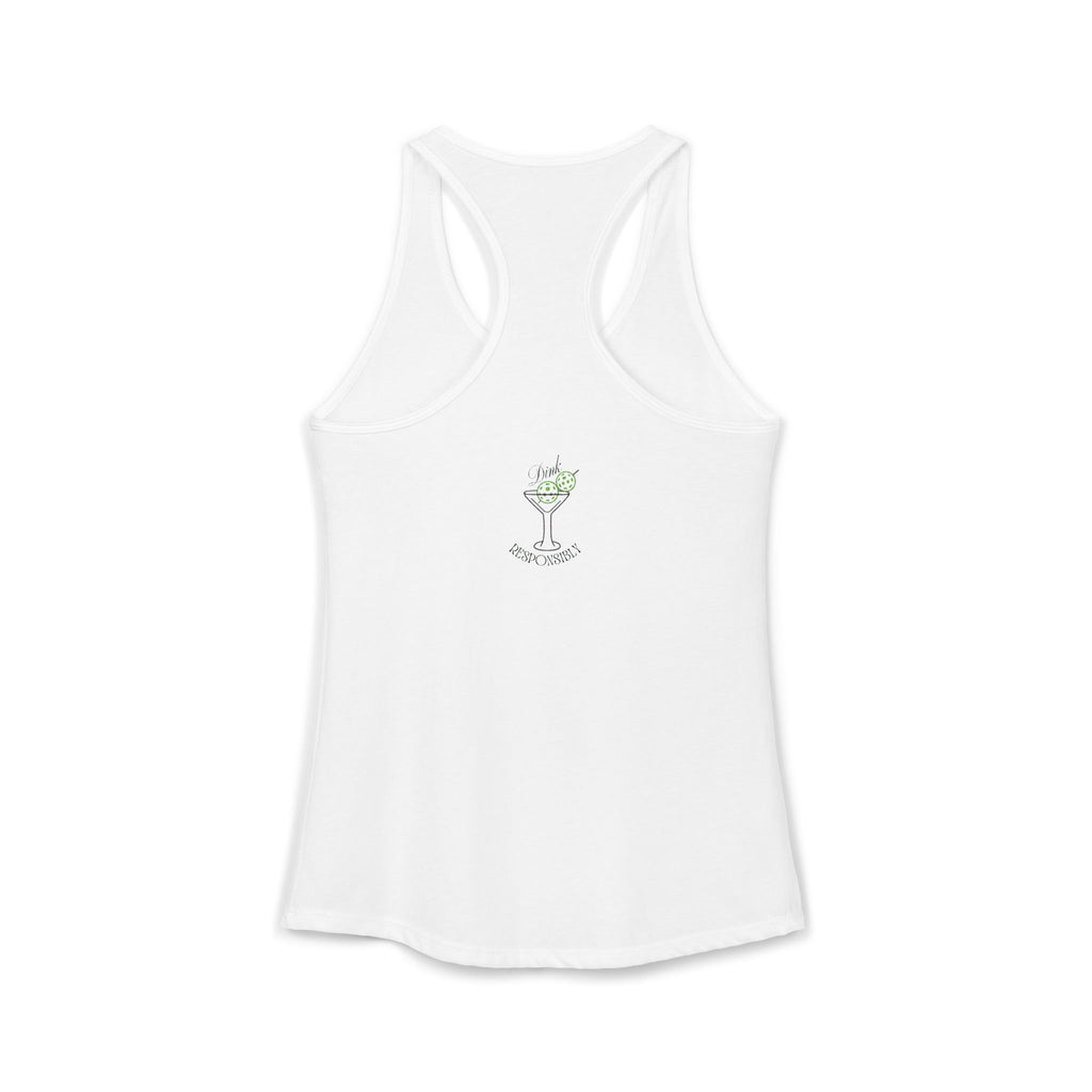 "Dink Responsibly" Tank