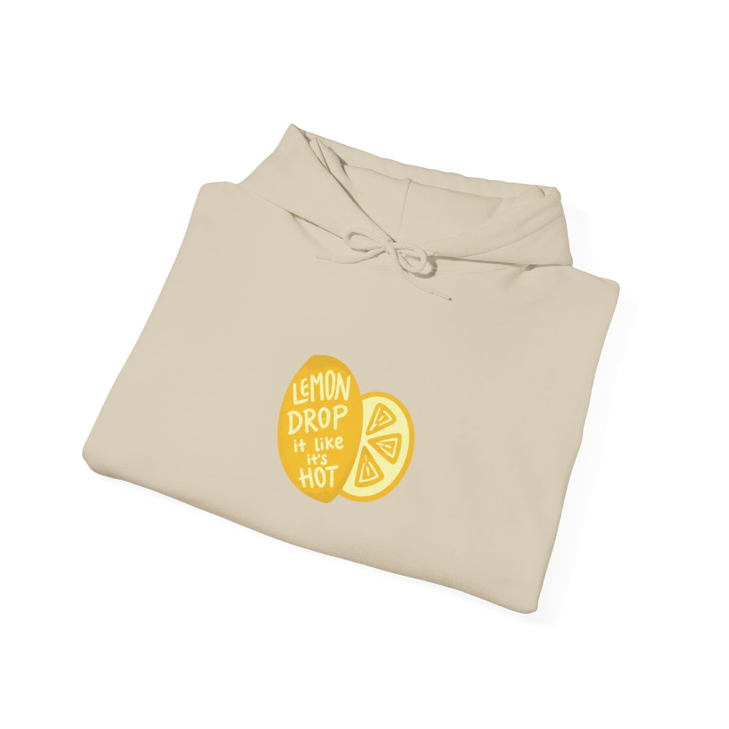Lemon Drop Hoodie — Sunny Citrus Graphic Sweatshirt