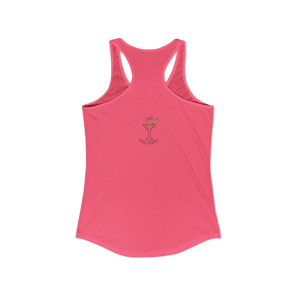 "Dink Responsibly" Tank
