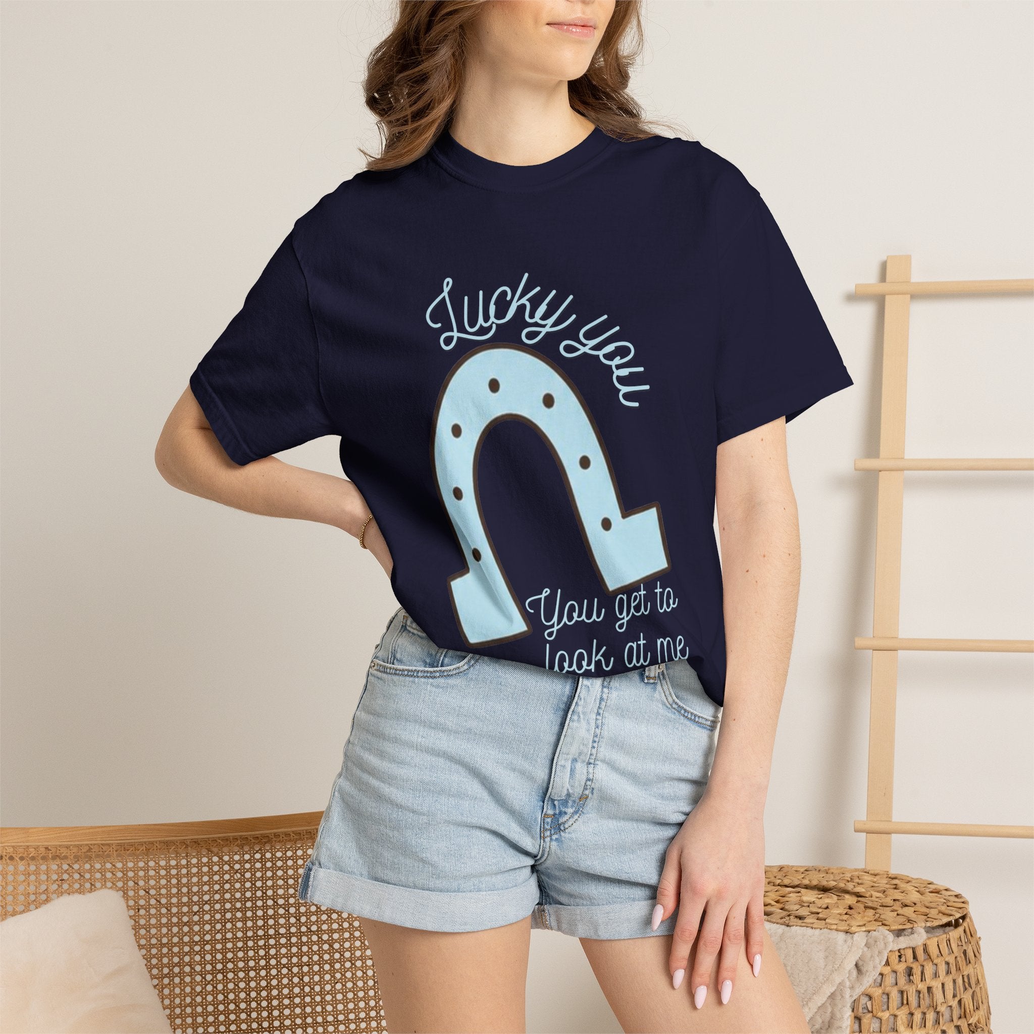 Lucky You Horseshoe Tee