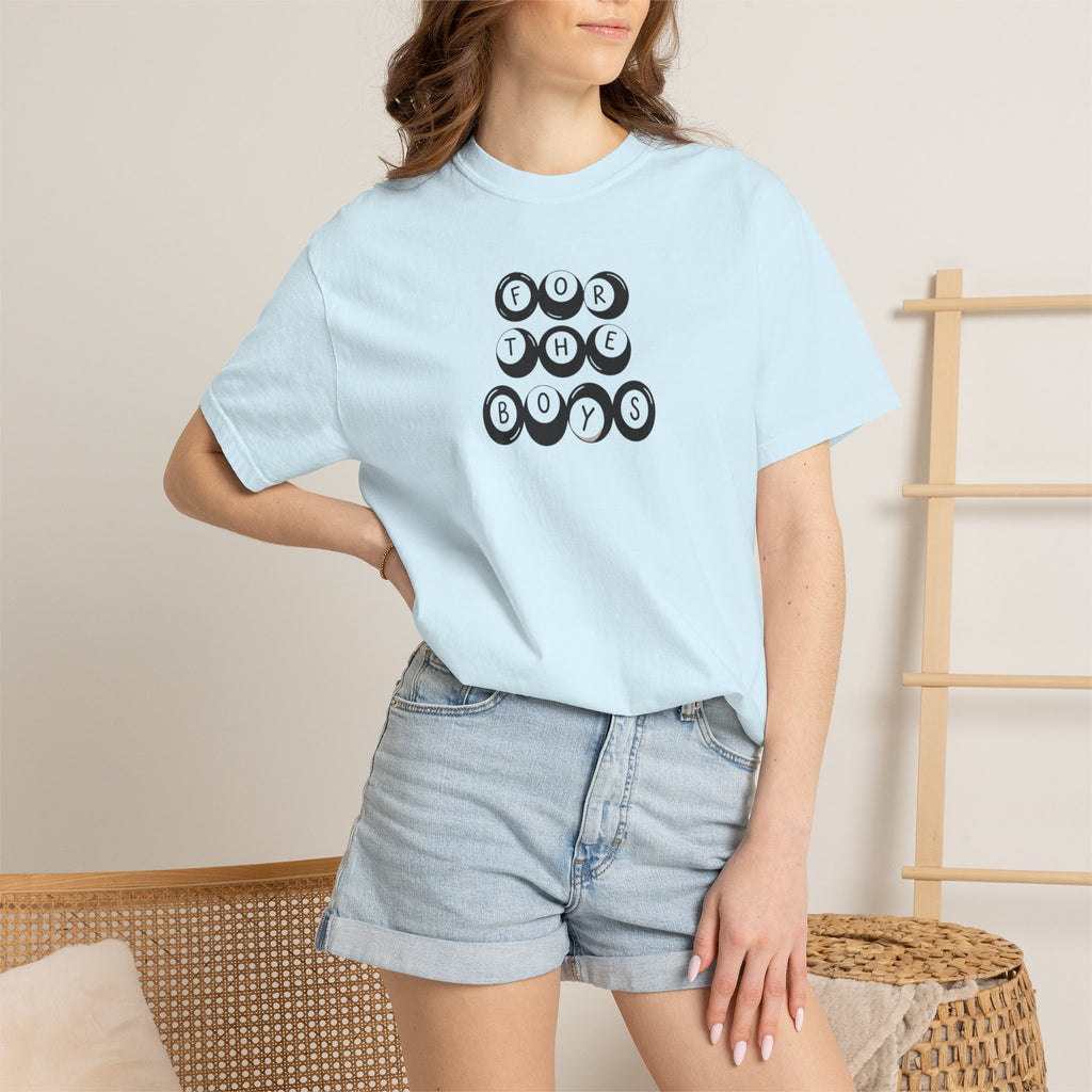 For The Boys Pool Ball Tee