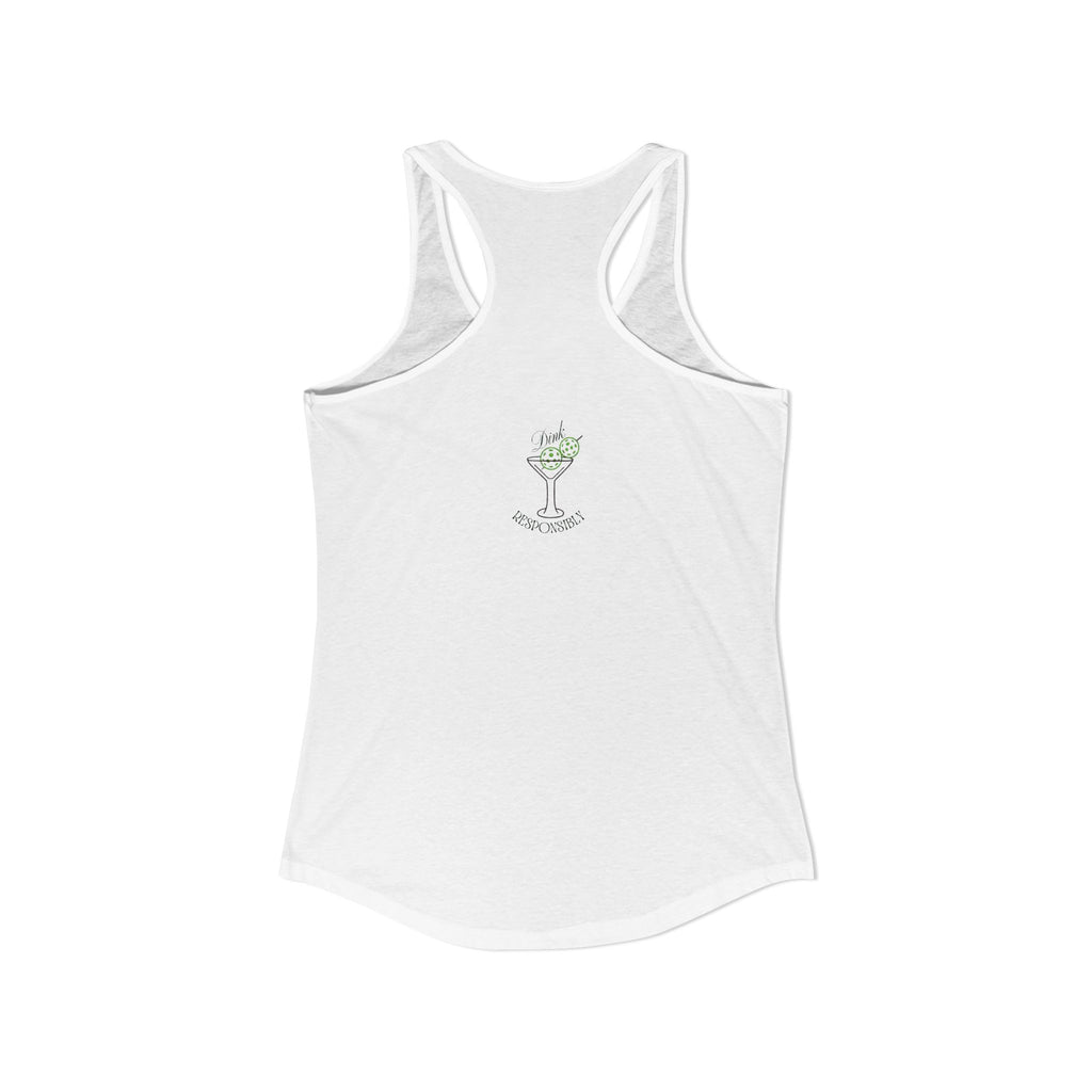 "Dink Responsibly" Tank