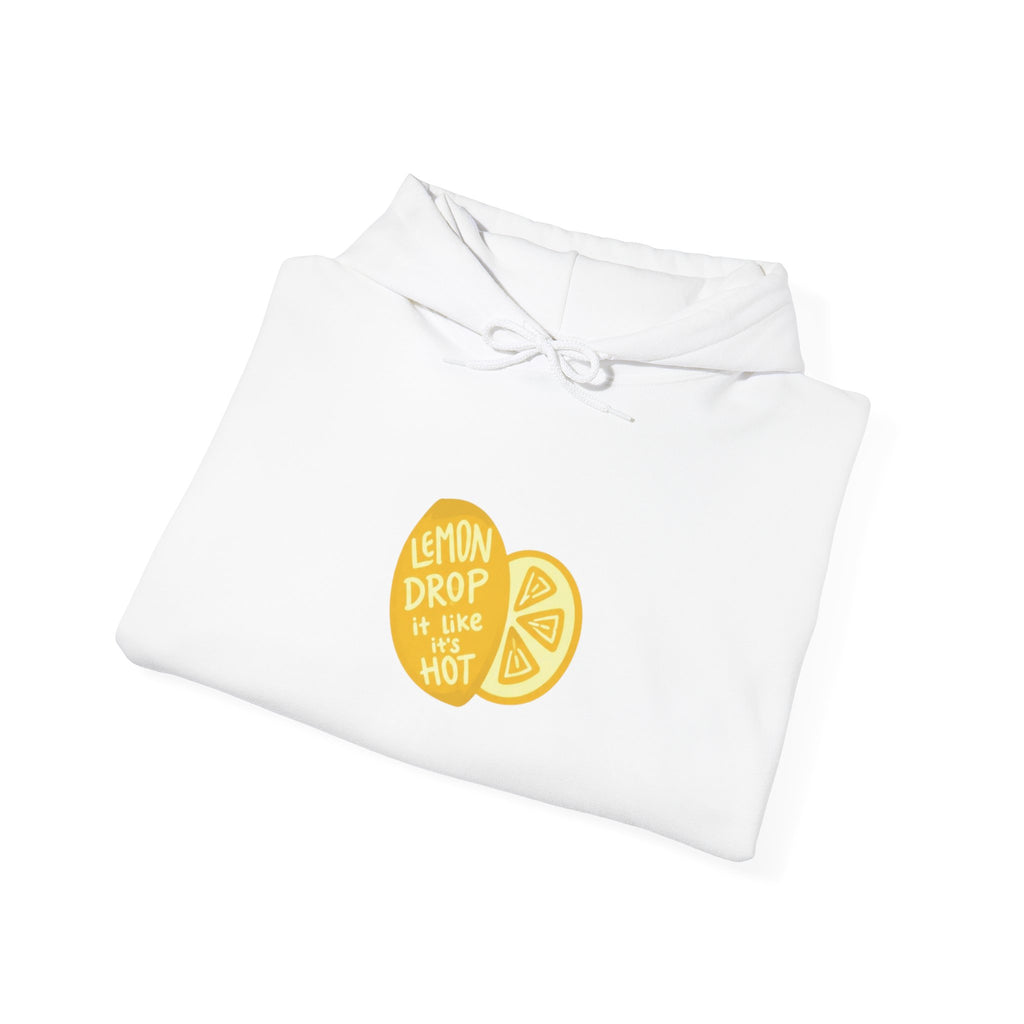Lemon Drop Hoodie — Sunny Citrus Graphic Sweatshirt