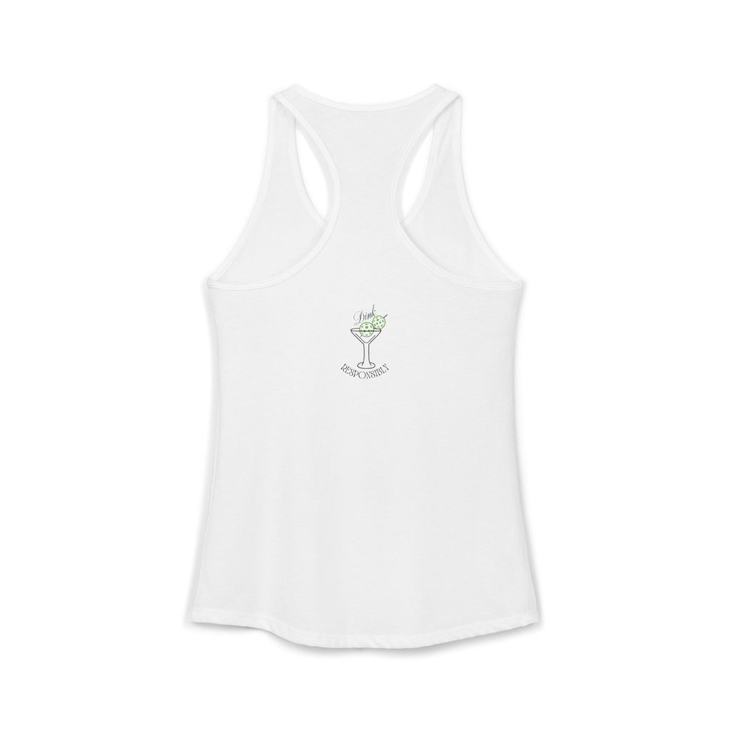 "Dink Responsibly" Tank