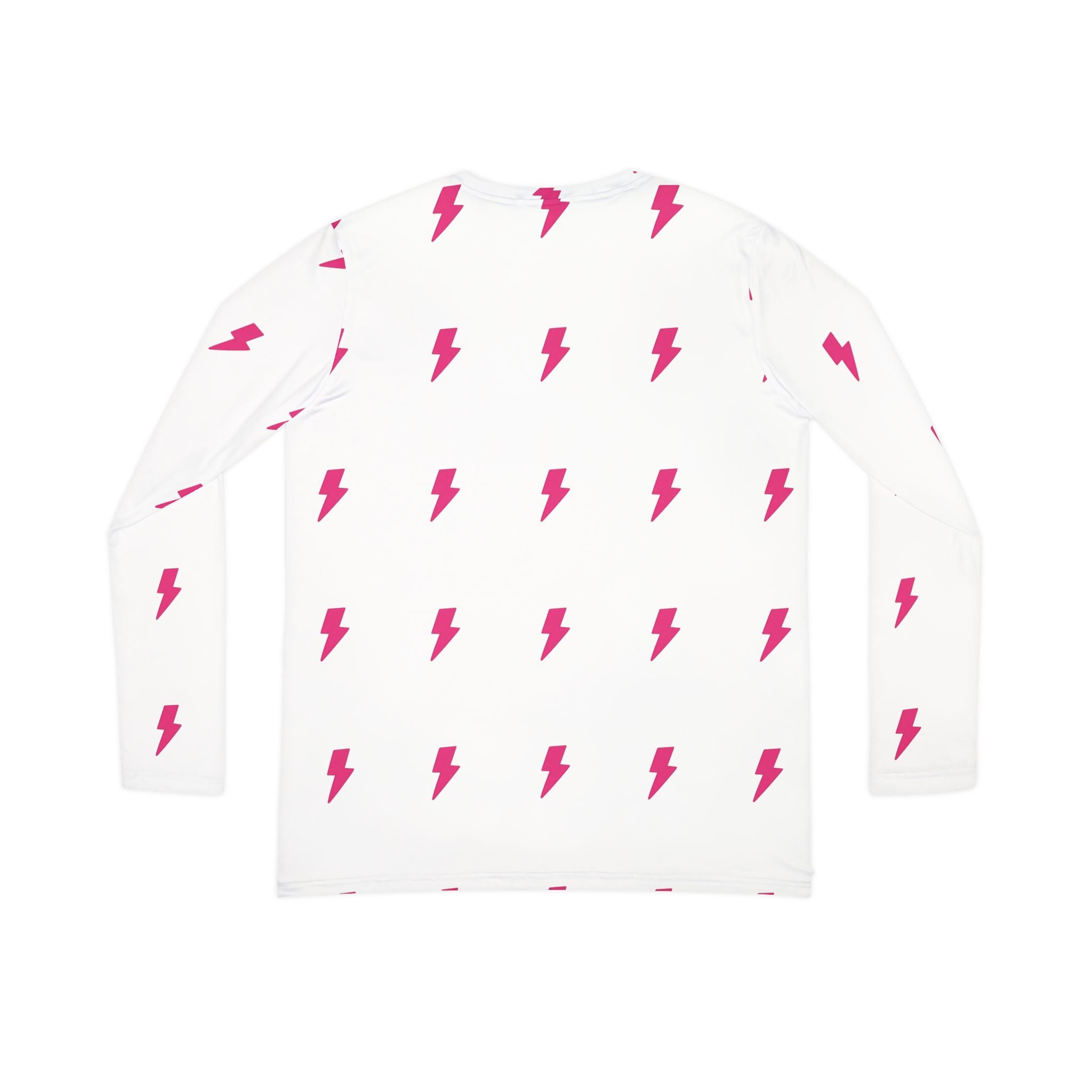 Pink Lightning Bolt Under Scrub