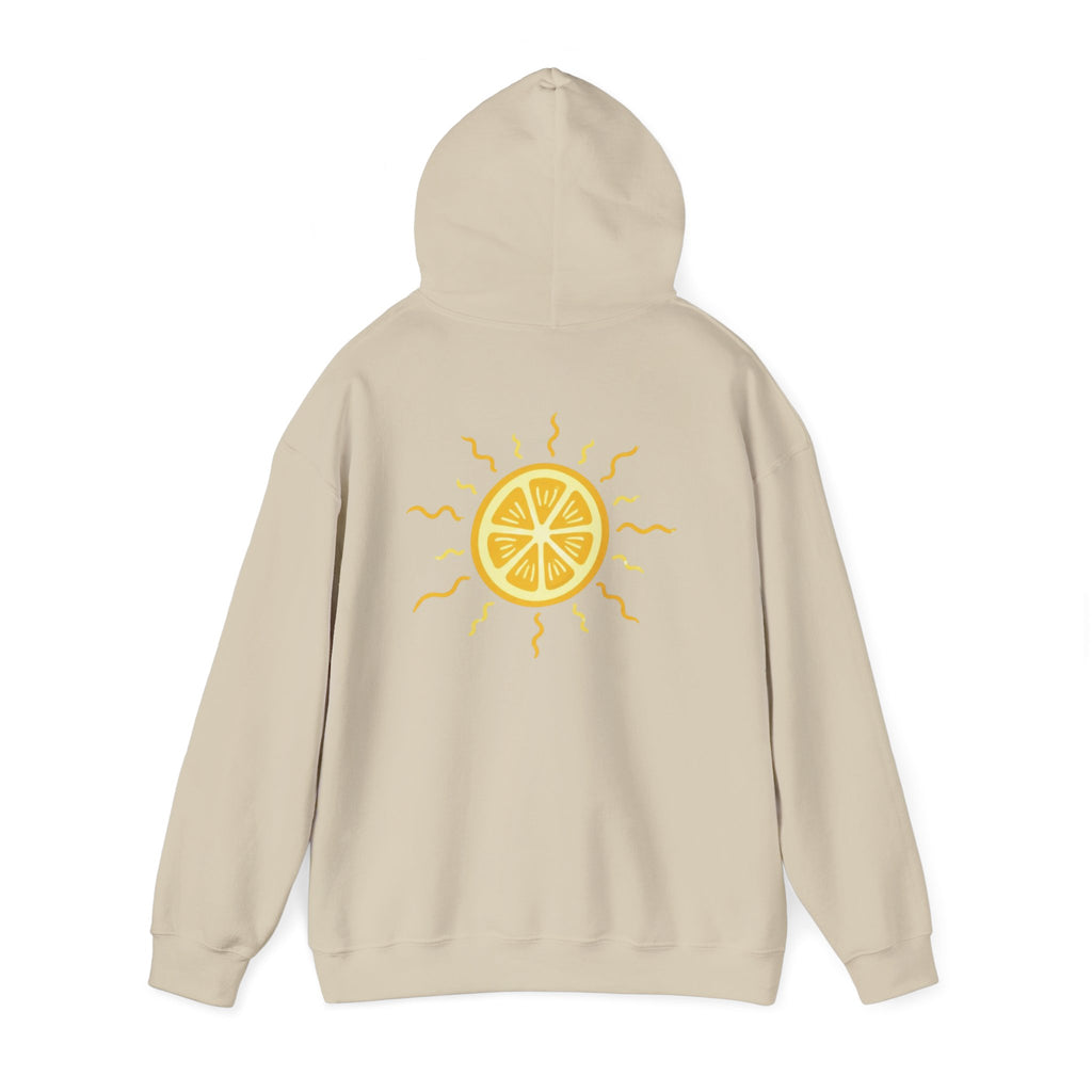 Lemon Drop Hoodie — Sunny Citrus Graphic Sweatshirt