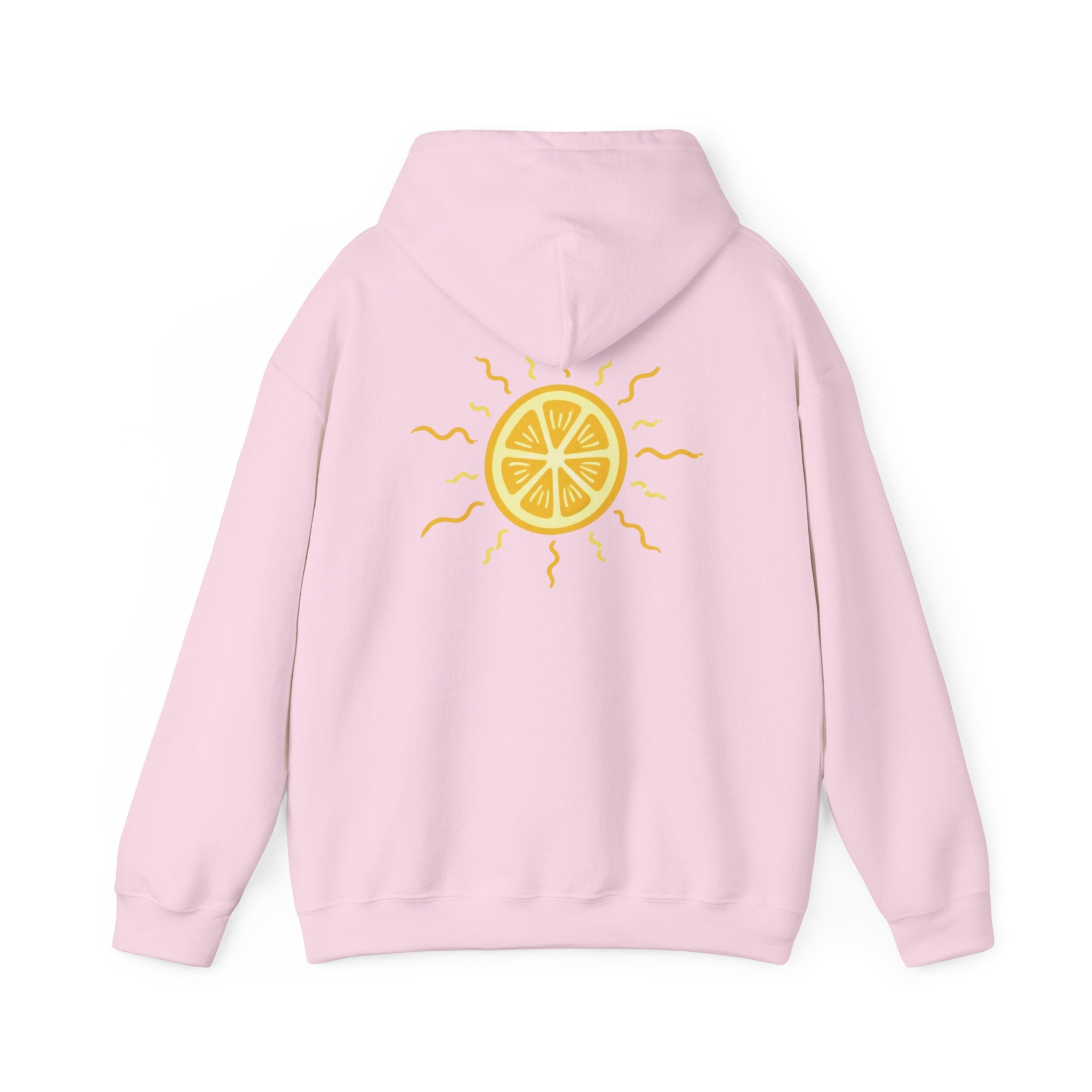 Lemon Drop Hoodie — Sunny Citrus Graphic Sweatshirt