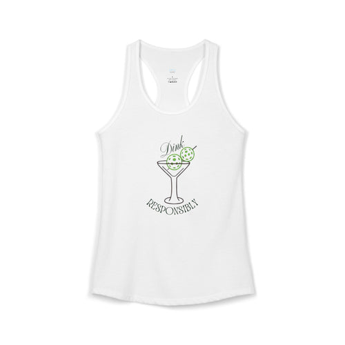 "Dink Responsibly" Tank