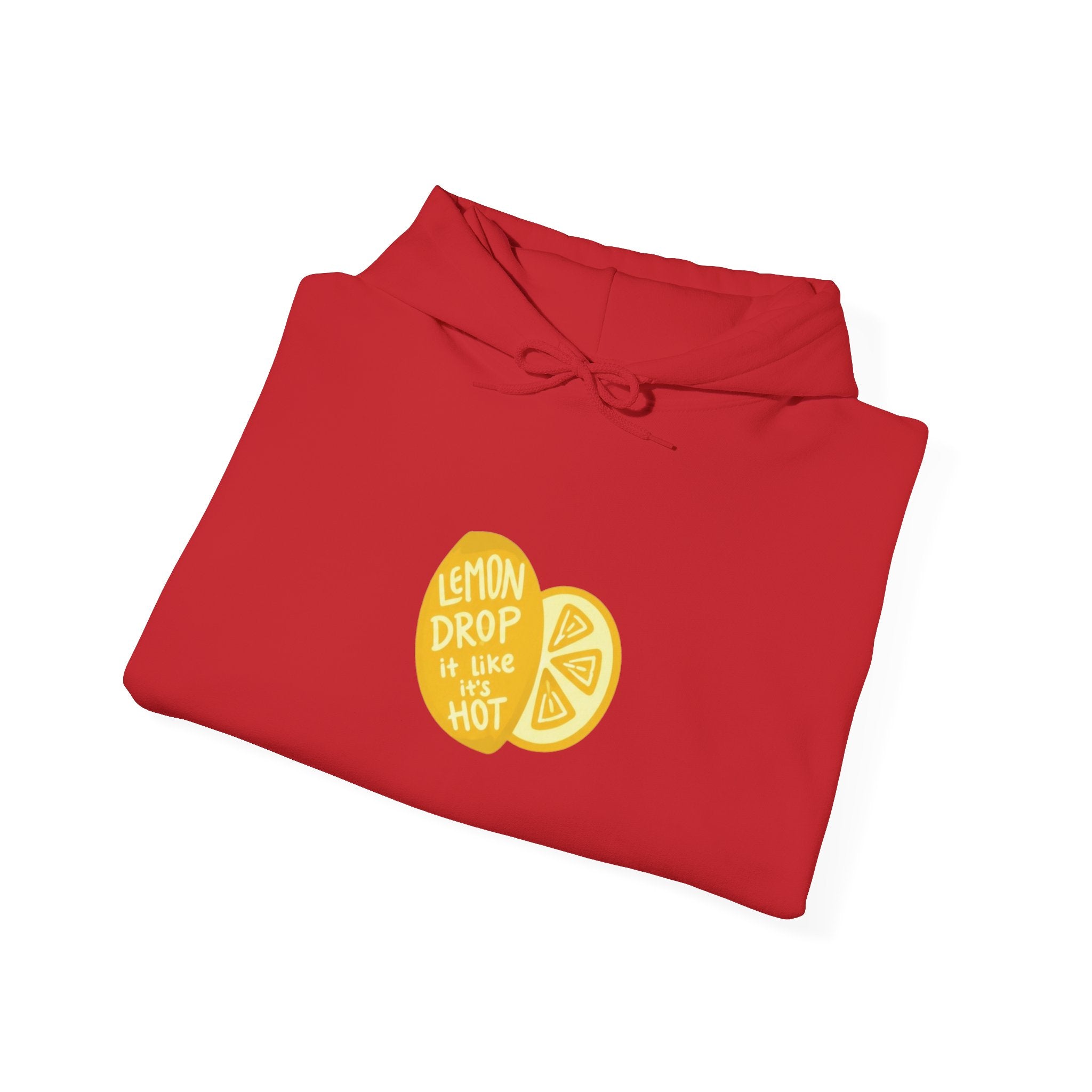 Lemon Drop Hoodie — Sunny Citrus Graphic Sweatshirt