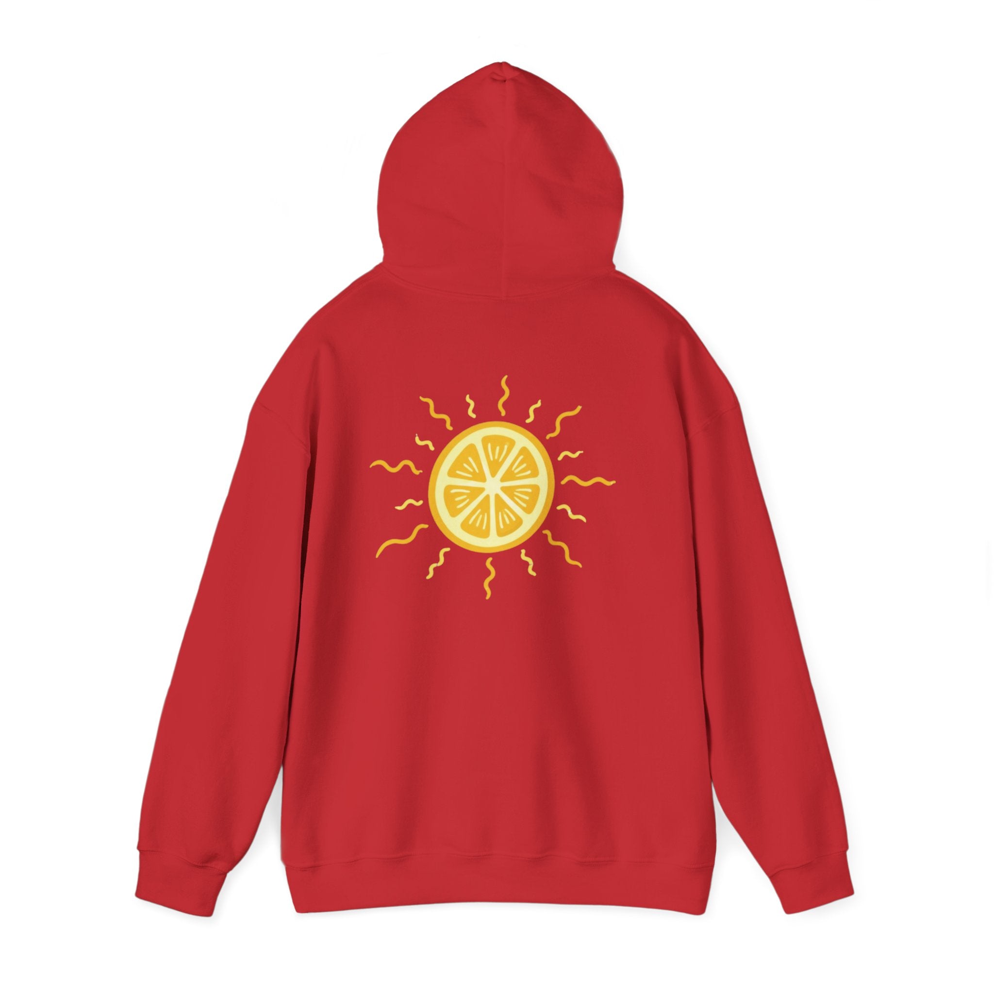 Lemon Drop Hoodie — Sunny Citrus Graphic Sweatshirt