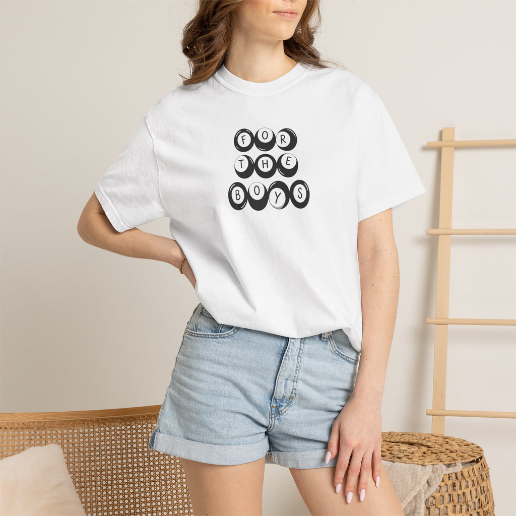 For The Boys Pool Ball Tee