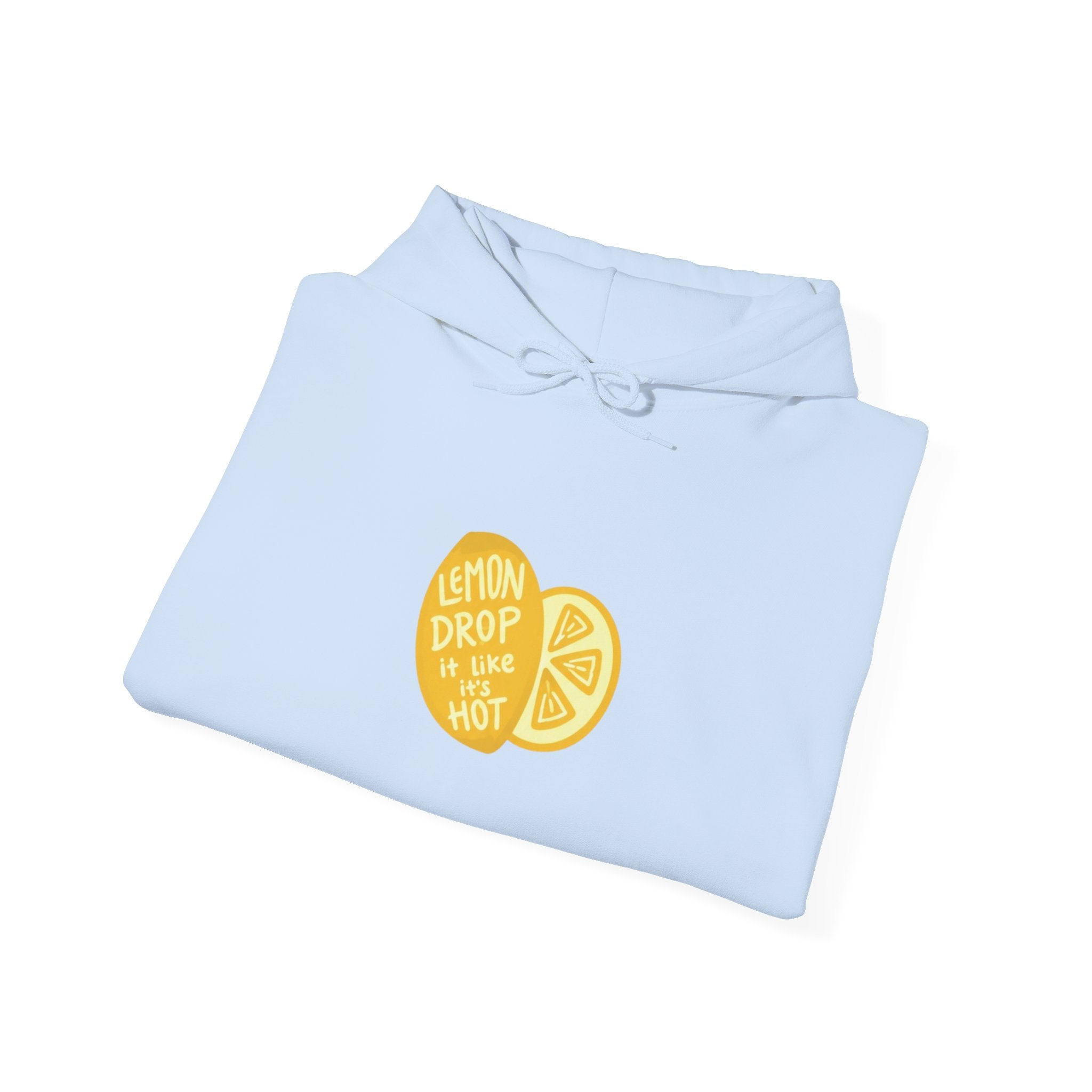 Lemon Drop Hoodie — Sunny Citrus Graphic Sweatshirt